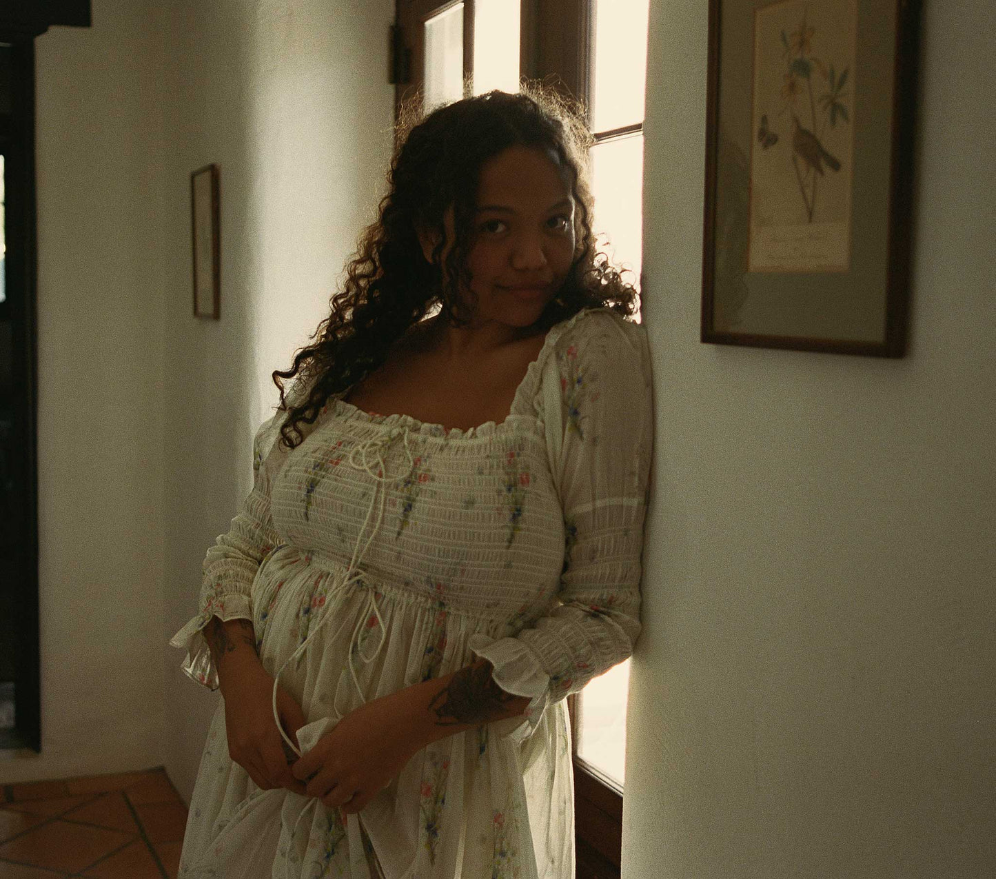 HMD -- BIJOU DRESS -- PAINTED BOUQUET