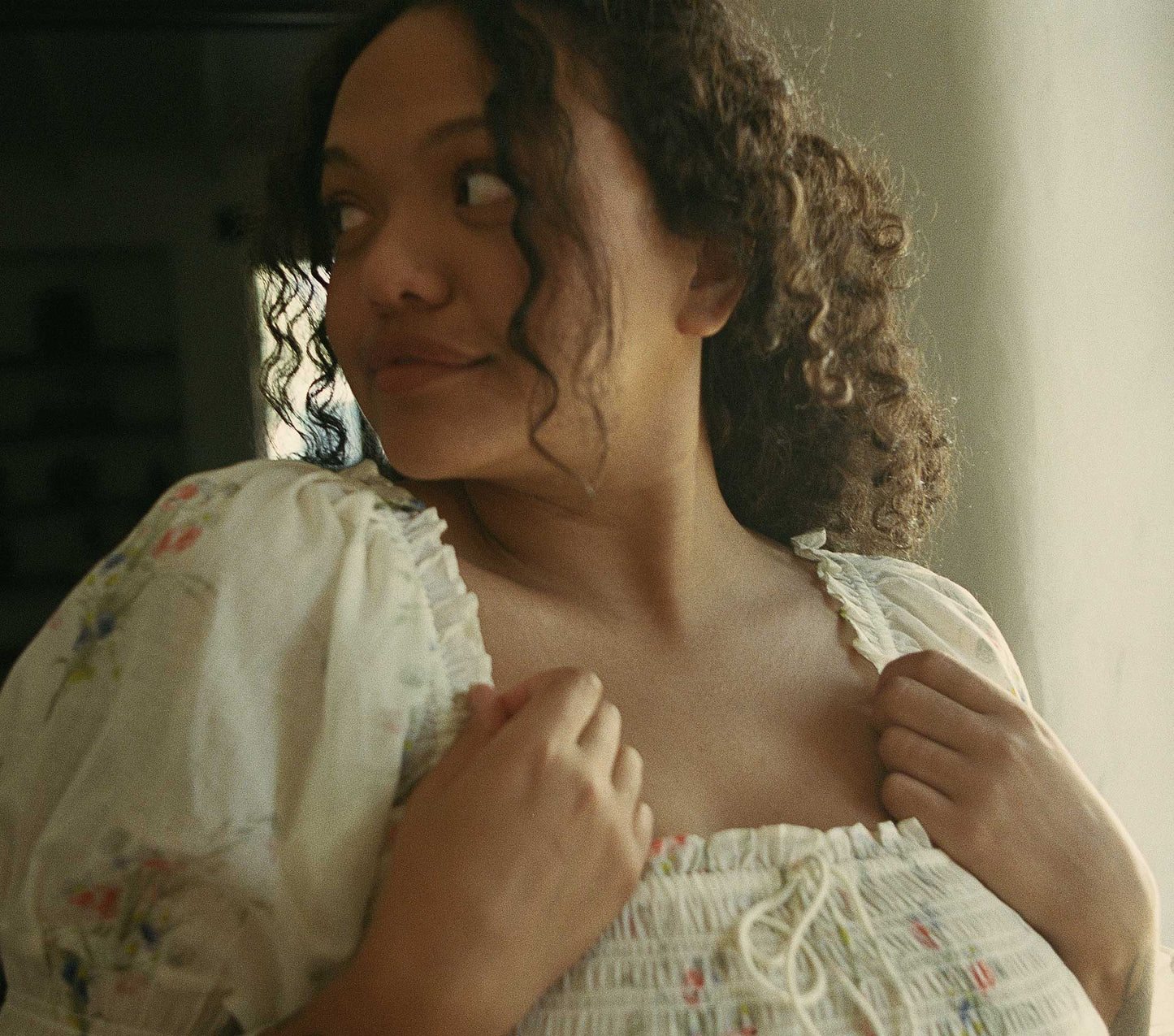 HMD -- BIJOU DRESS -- PAINTED BOUQUET