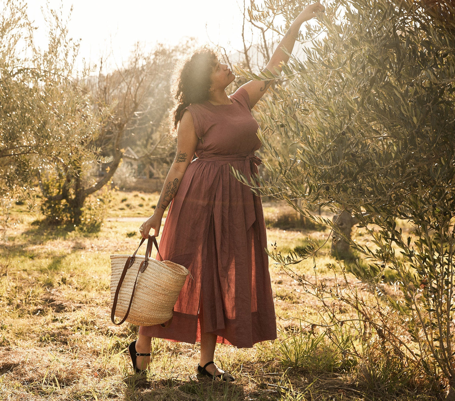 HMD -- PACIFICA DRESS -- PLUM