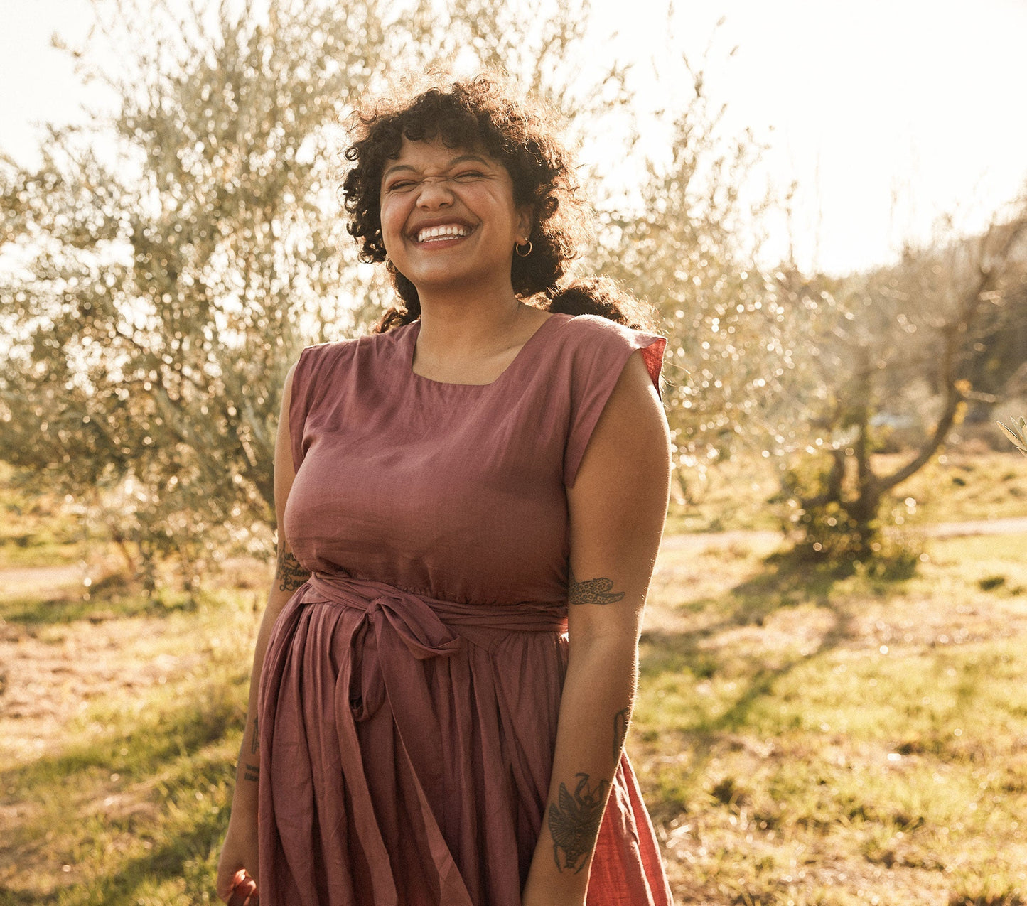 HMD -- PACIFICA DRESS -- PLUM