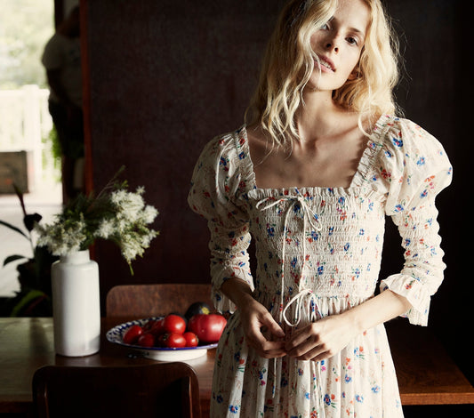 HMD -- BIJOU DRESS -- OCTAVIA PRINT