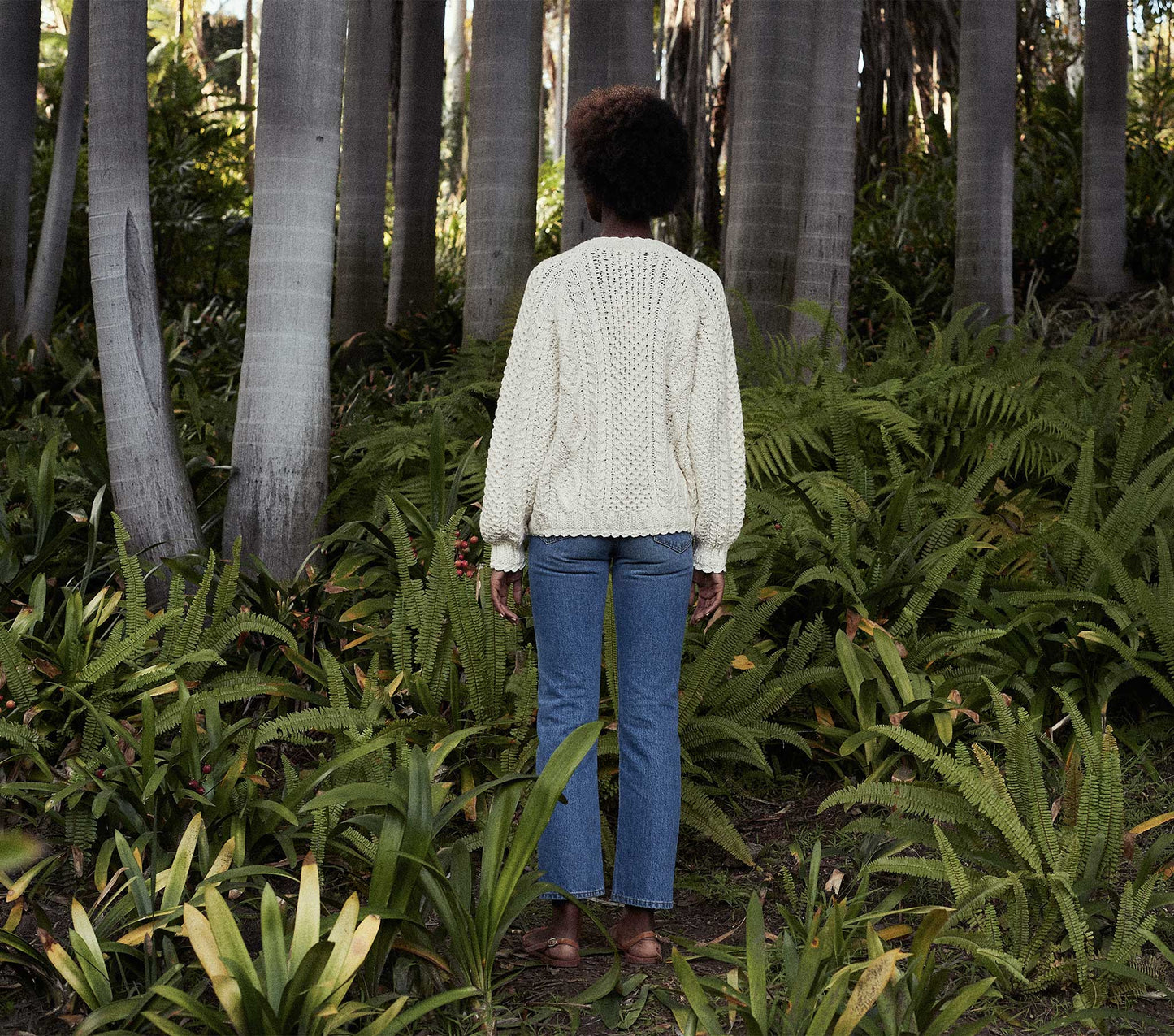 HMD -- ABRIL CARDIGAN SWEATER -- ANTIQUE PEARL