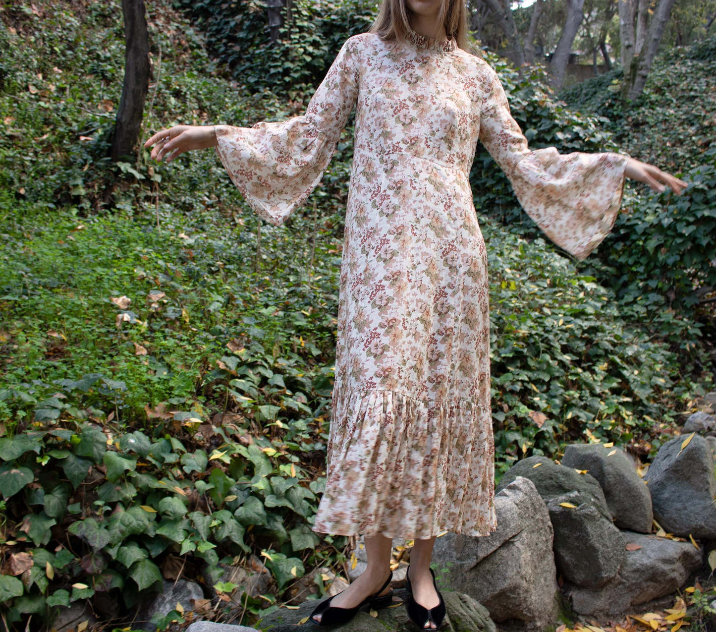 HMD -- ADELAIDE DRESS -- CANYON FLORAL PRINT