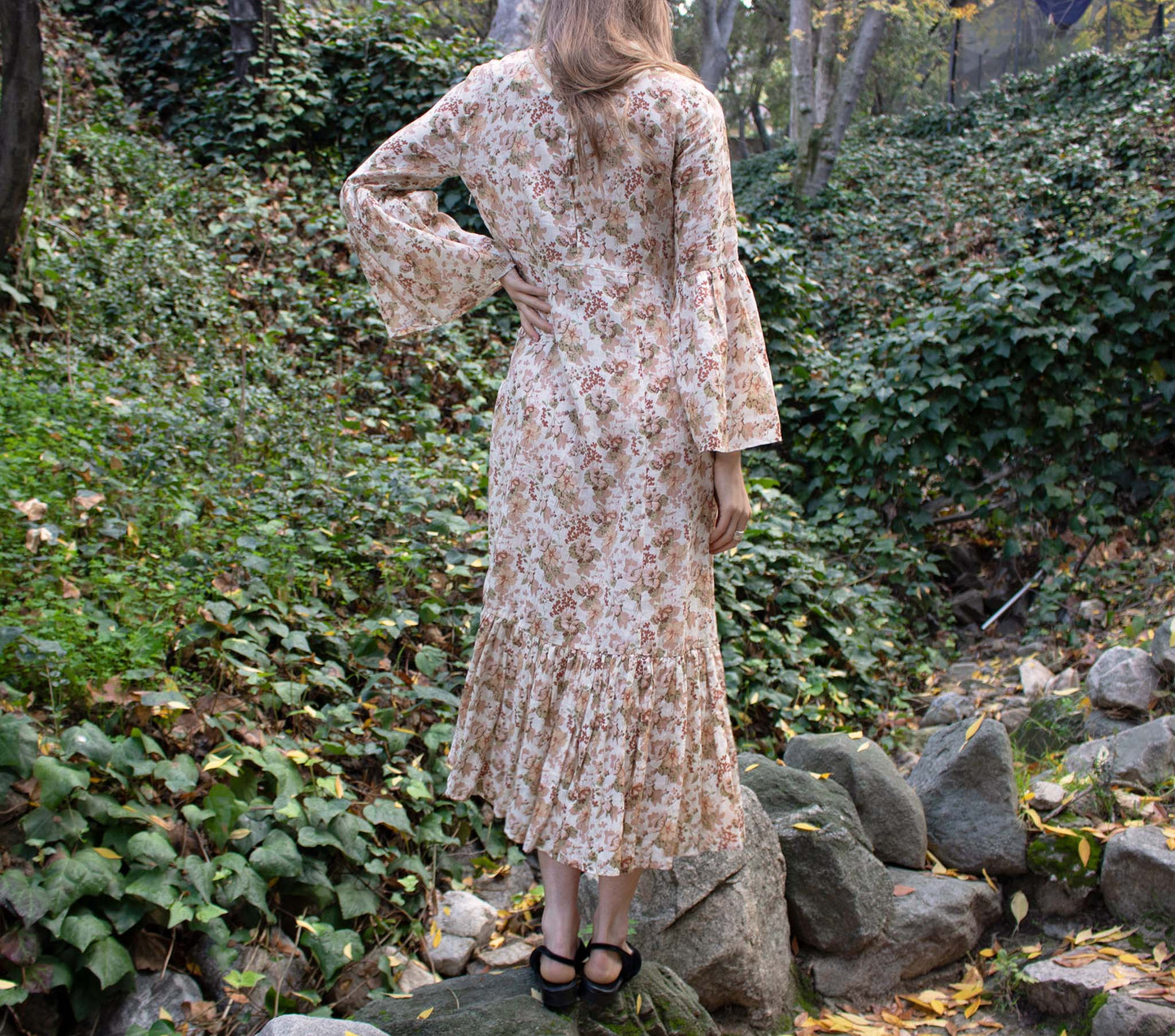 HMD -- ADELAIDE DRESS -- CANYON FLORAL PRINT