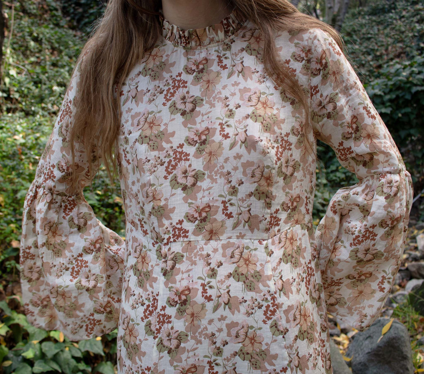 HMD -- ADELAIDE DRESS -- CANYON FLORAL PRINT