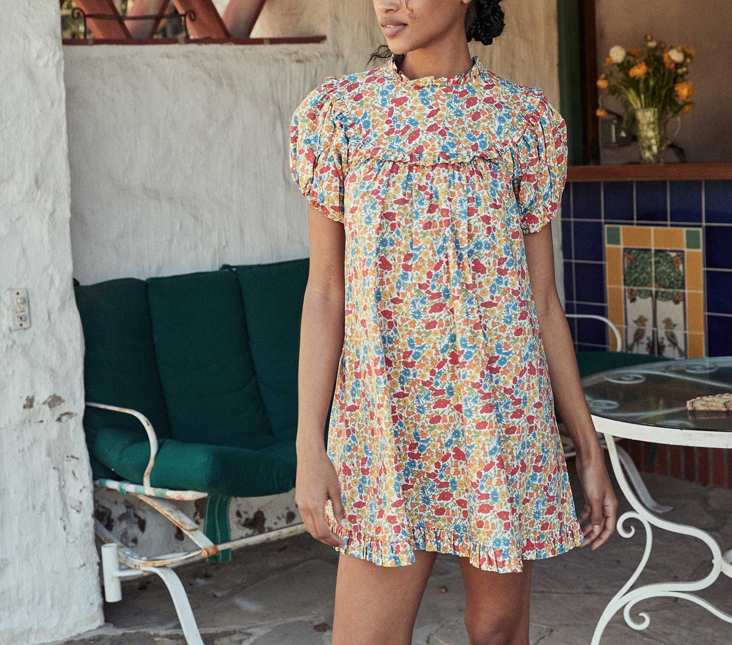 HMD -- ALICE DRESS -- POPPY & DAISY FLORAL