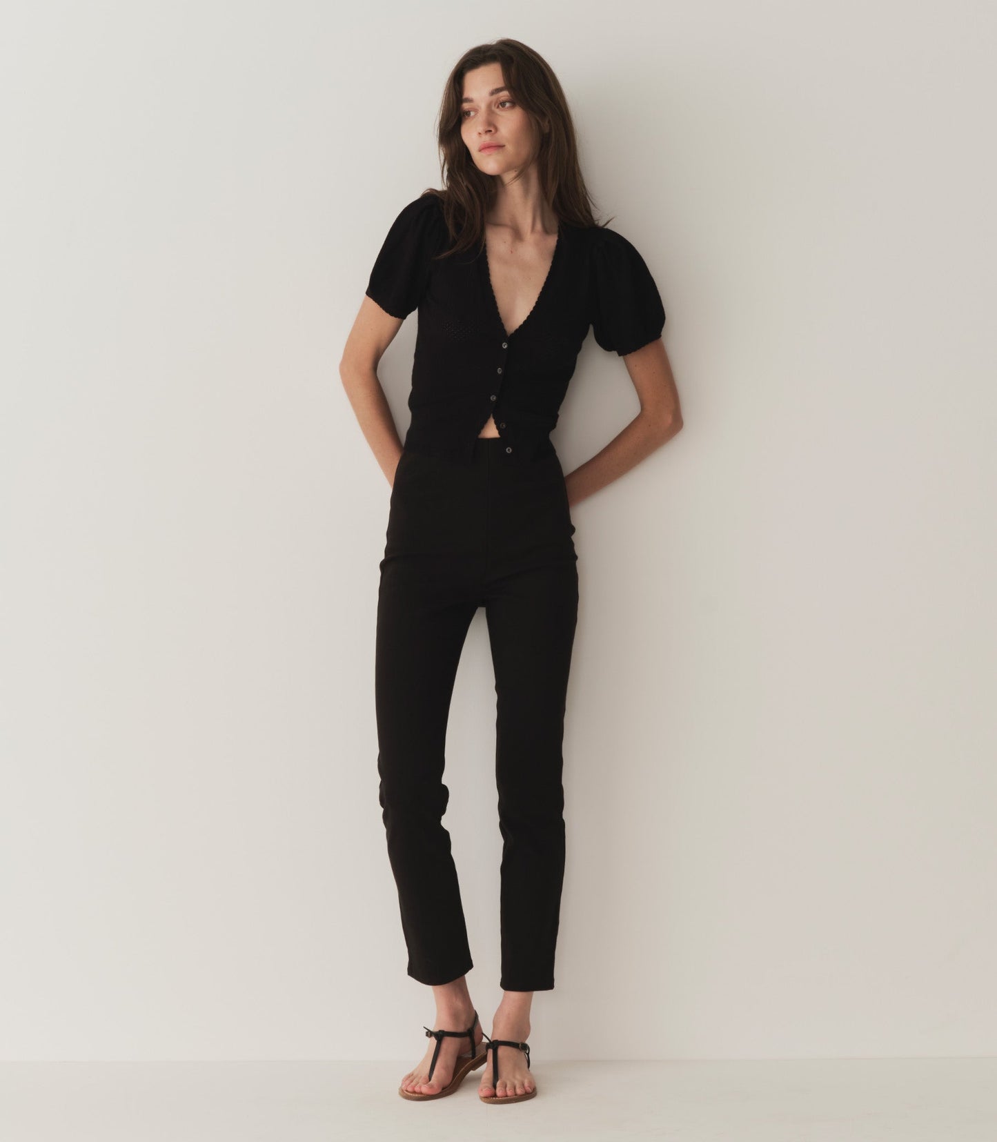 HMD -- AMBROSE CARDIGAN -- BLACK