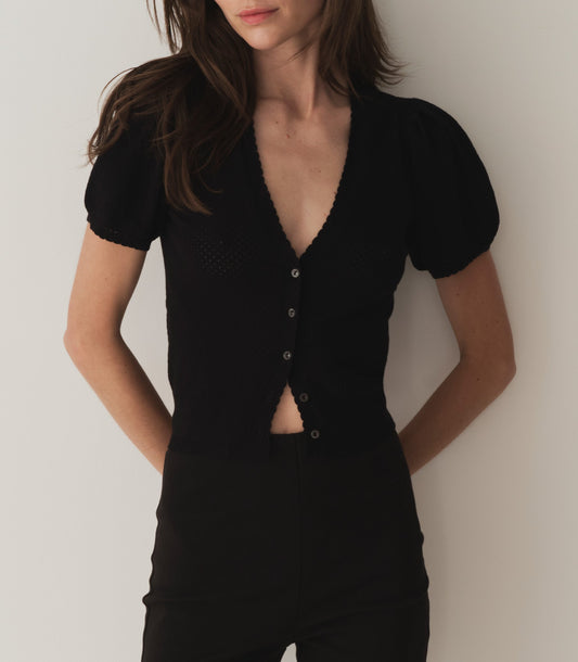 HMD -- AMBROSE CARDIGAN -- BLACK