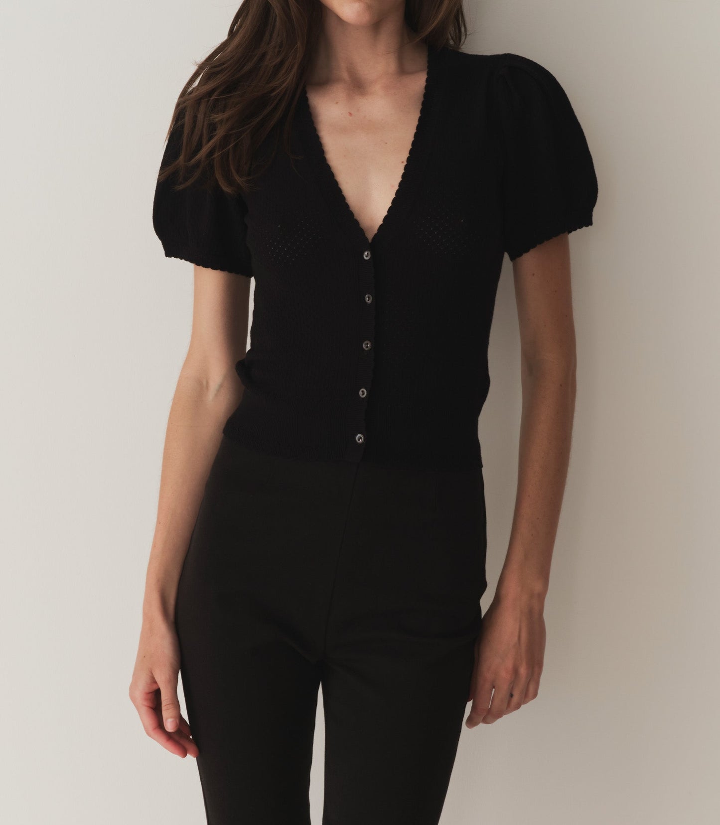 HMD -- AMBROSE CARDIGAN -- BLACK