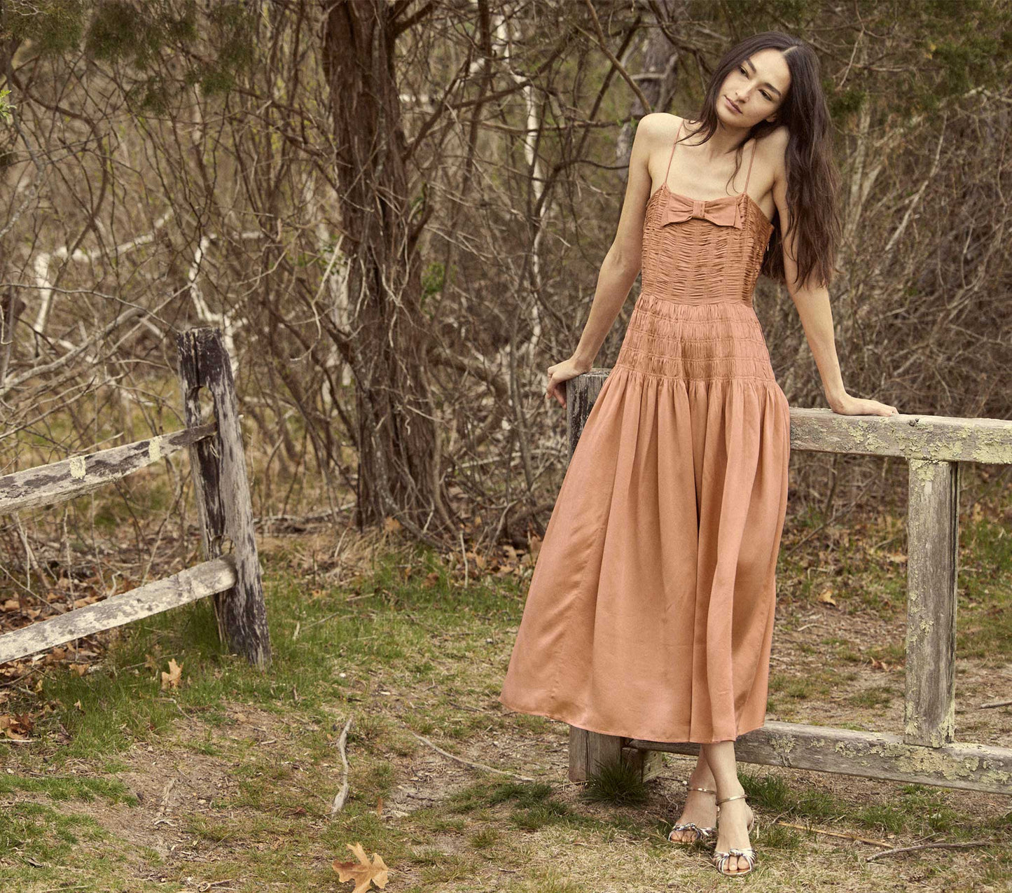 HMD -- AMBROSIA DRESS -- PAPAYA