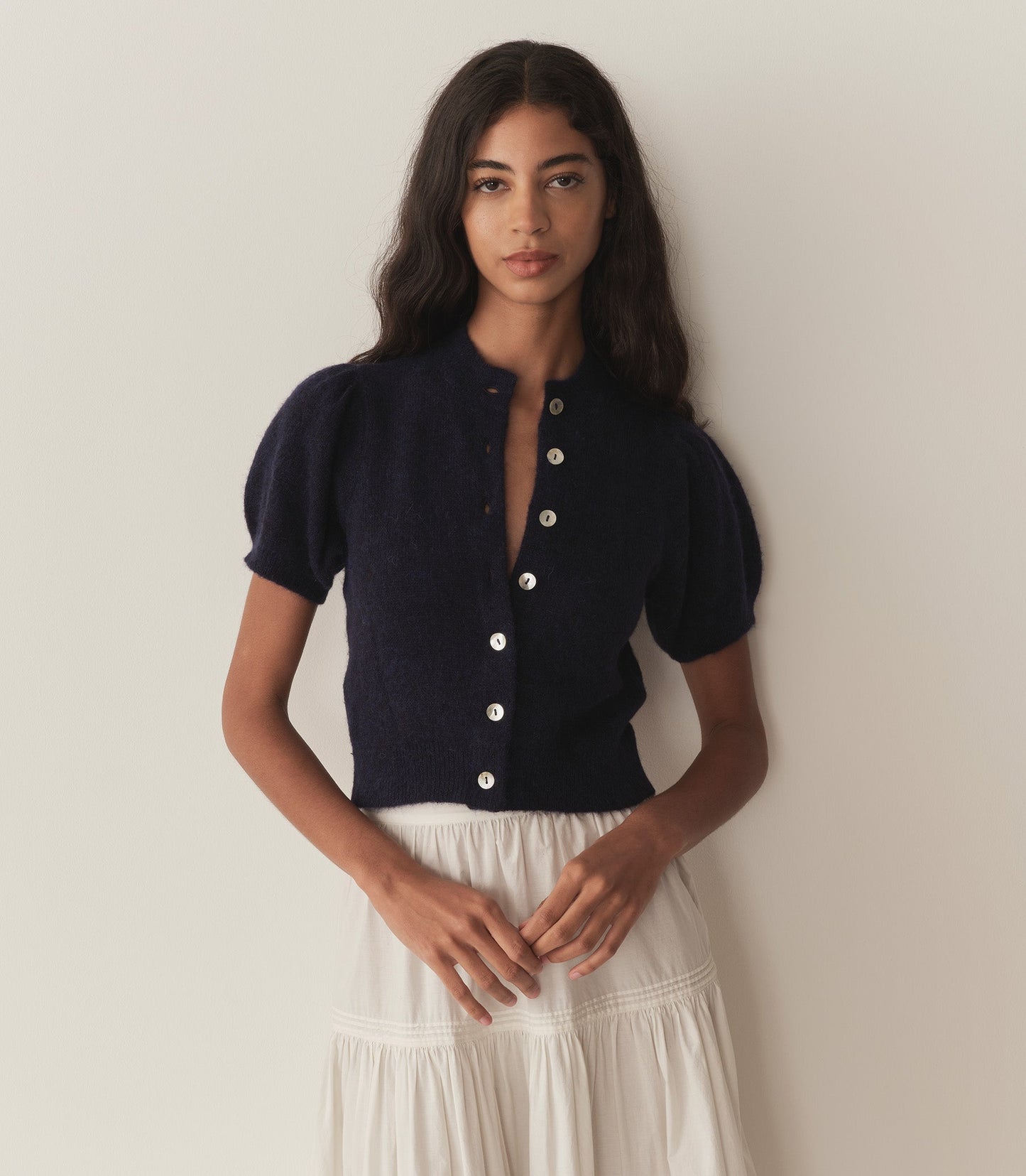 HMD -- ANISA CARDIGAN -- NAVY