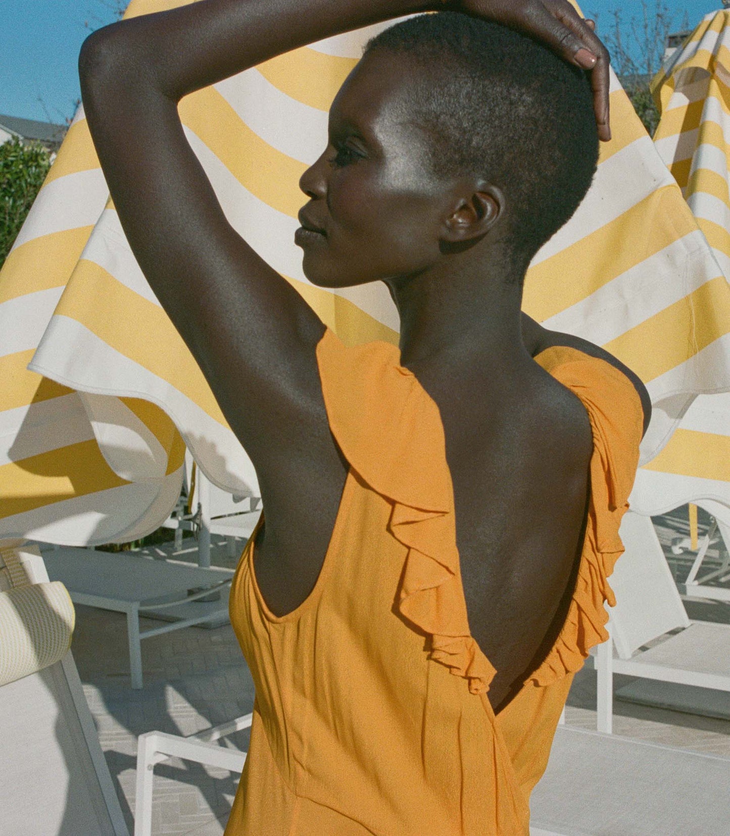 HMD -- ARLEEN DRESS -- NASTURTIUM ORANGE