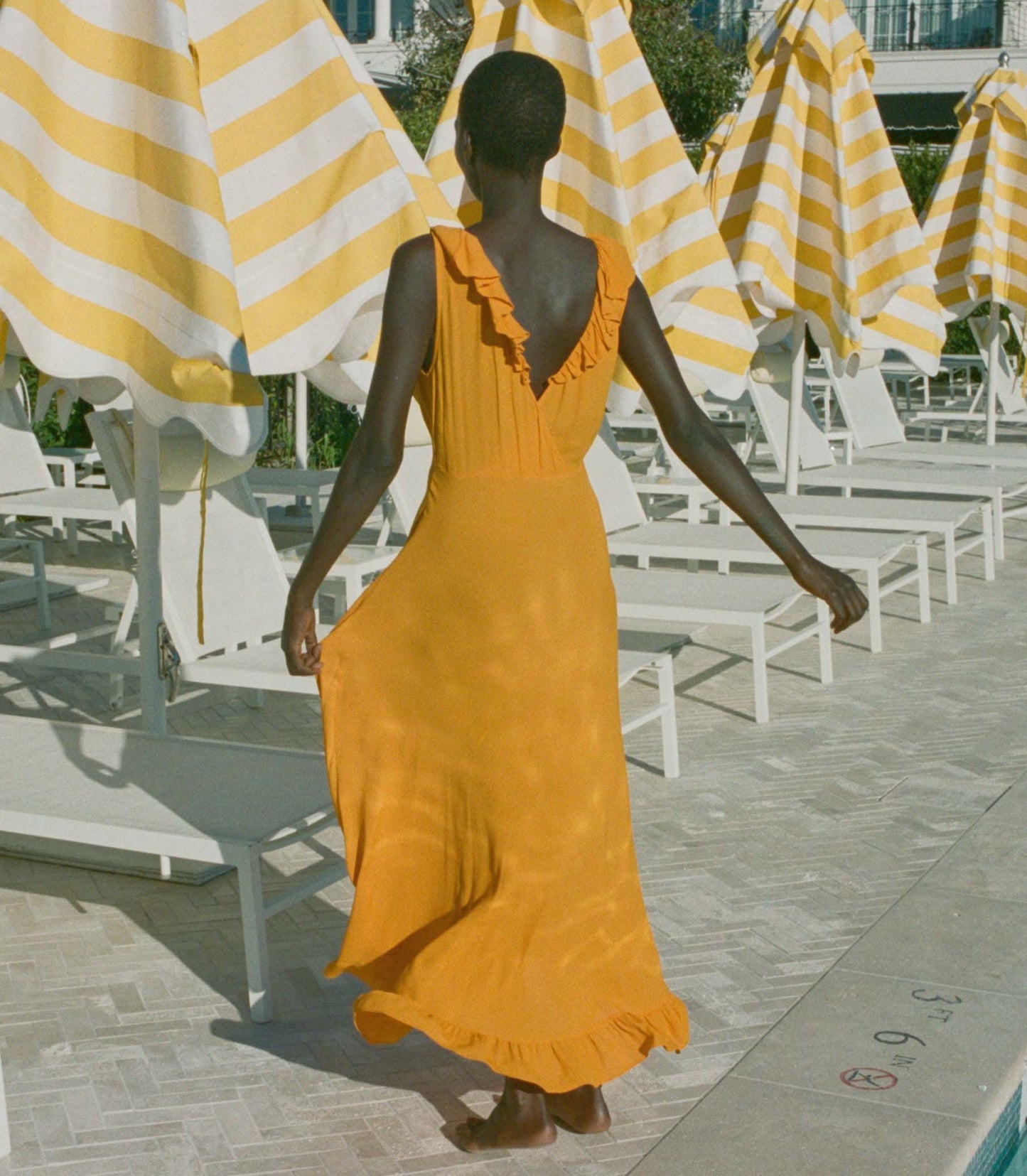 HMD -- ARLEEN DRESS -- NASTURTIUM ORANGE