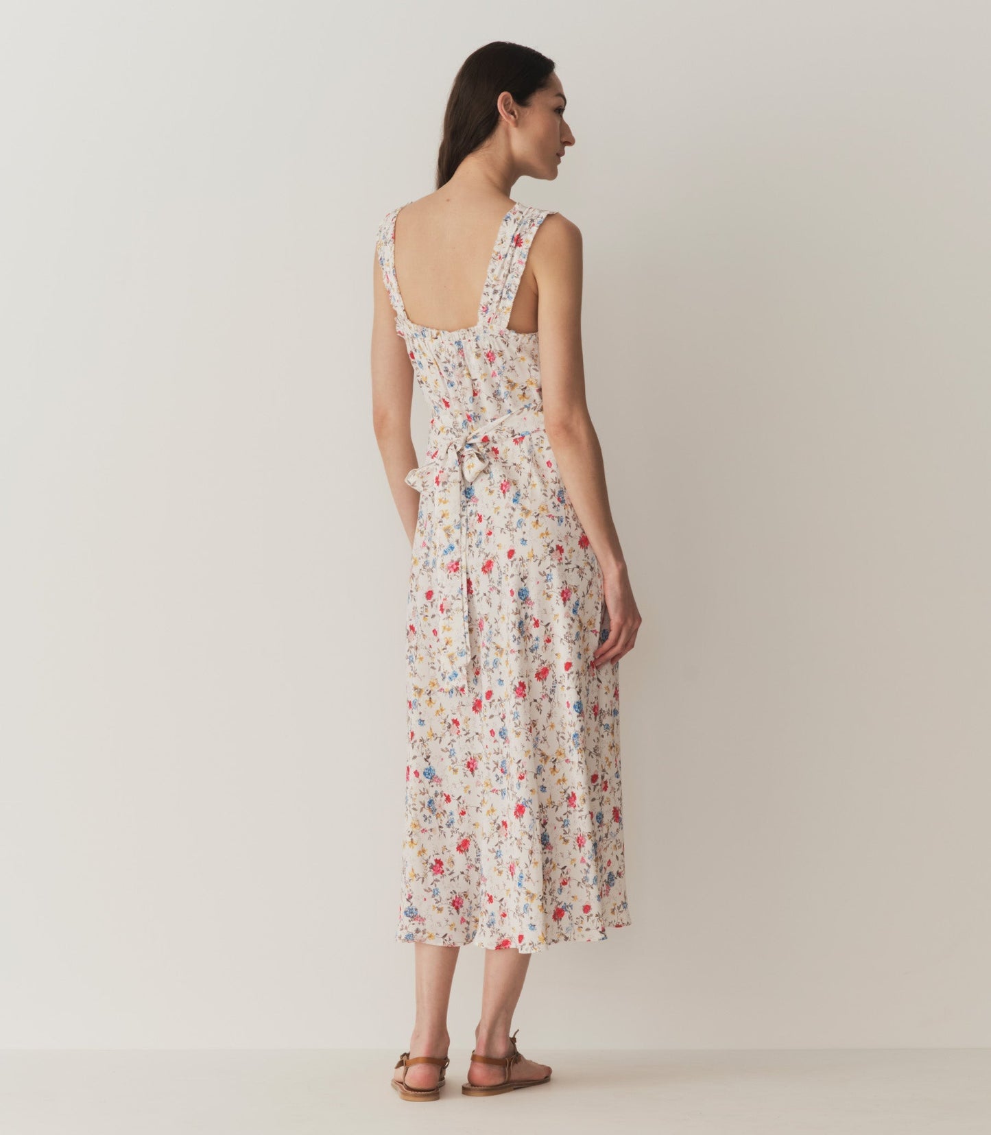 HMD -- ASCELLA DRESS -- BLANC FLOWERING MEADOW