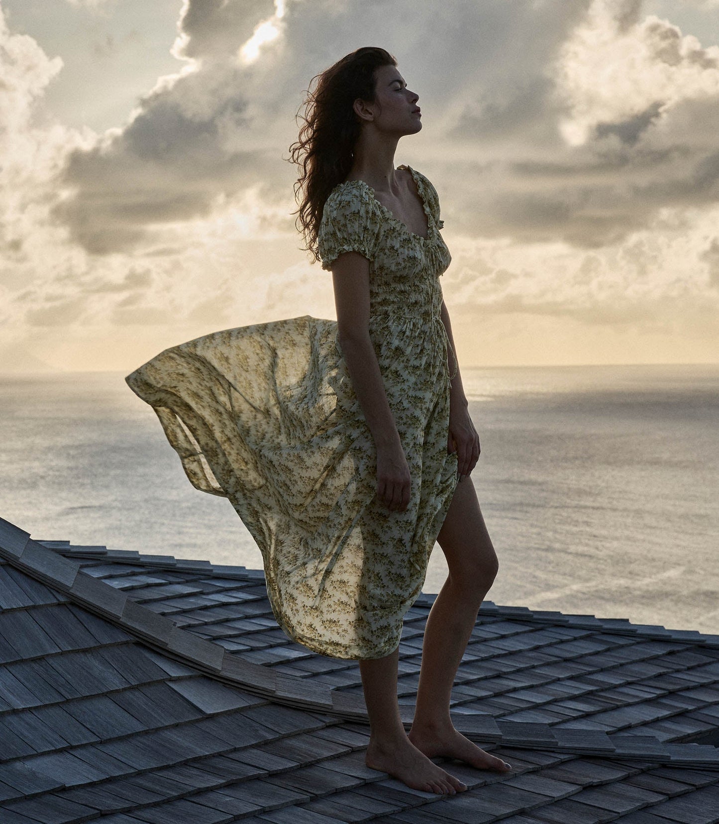 HMD -- ASHLYNN DRESS -- CITRON ROSIER FLORAL