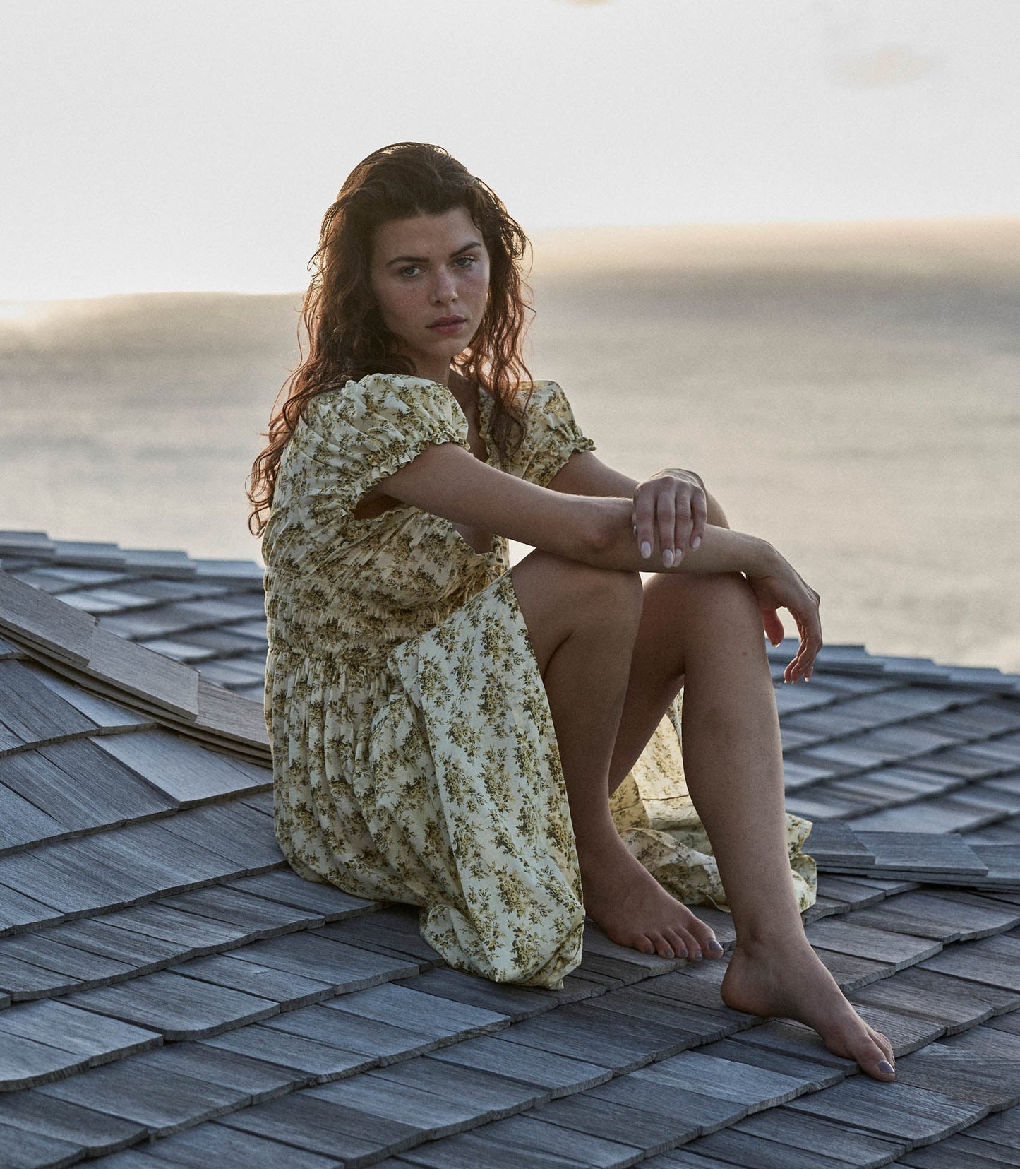 HMD -- ASHLYNN DRESS -- CITRON ROSIER FLORAL