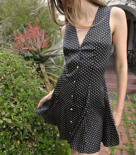 HMD -- AUBREY DRESS -- NOIR DOT