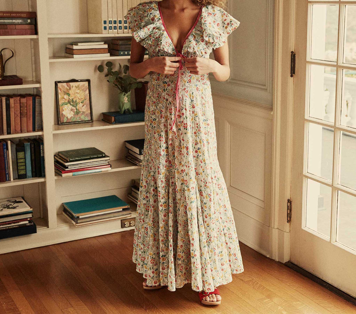 HMD -- AUDETTE DRESS -- SUNRISE BLOSSOMS