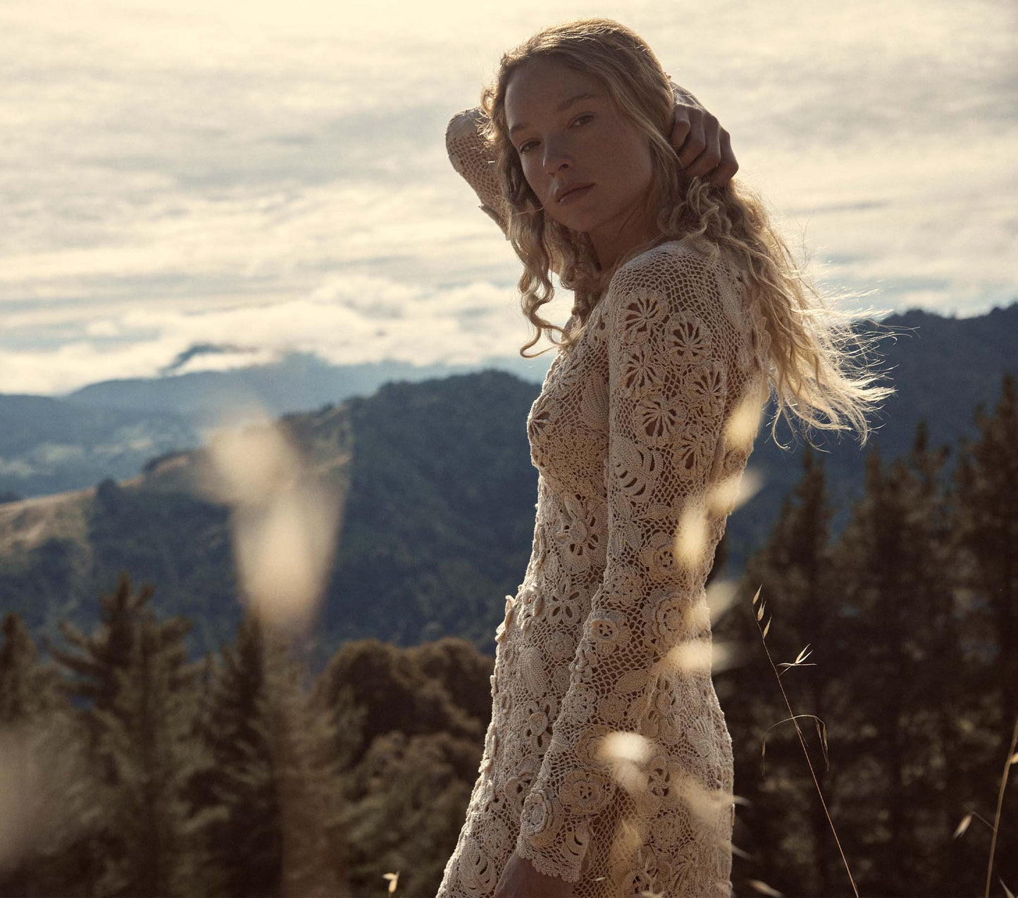 HMD -- AUDRINA DRESS -- ECRU