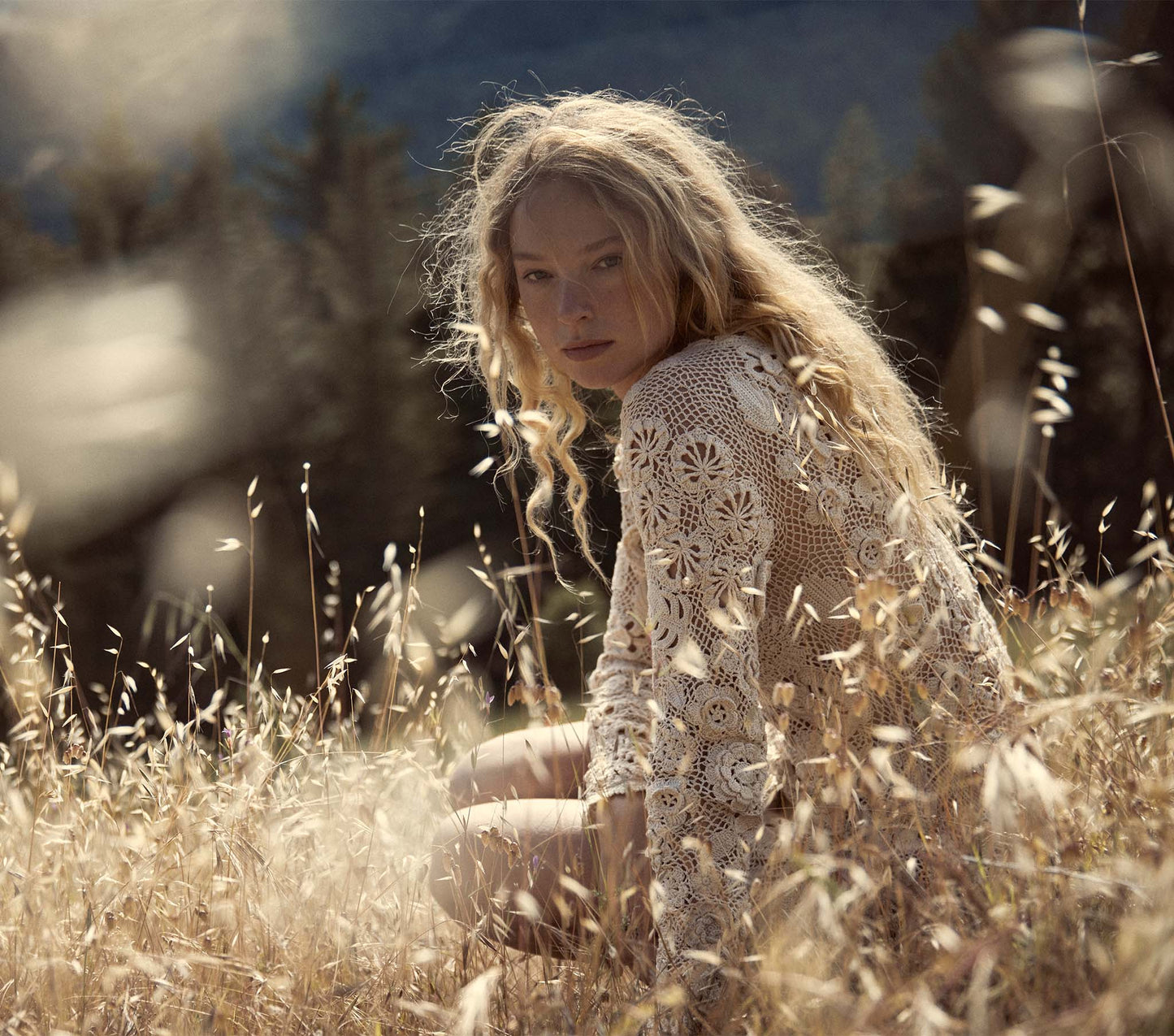 HMD -- AUDRINA DRESS -- ECRU