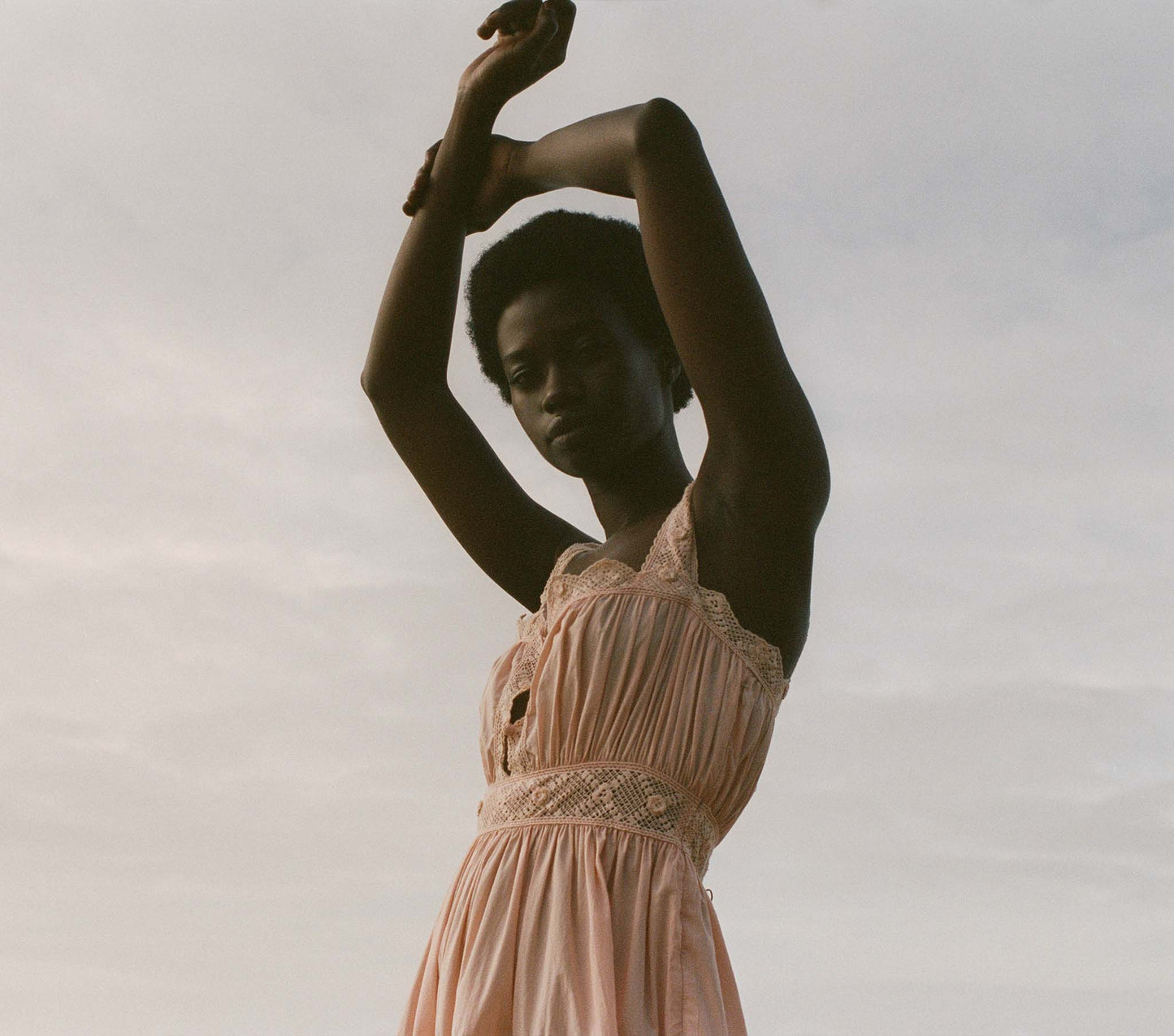 HMD -- AUGUSTINE DRESS -- CORAL SANDS