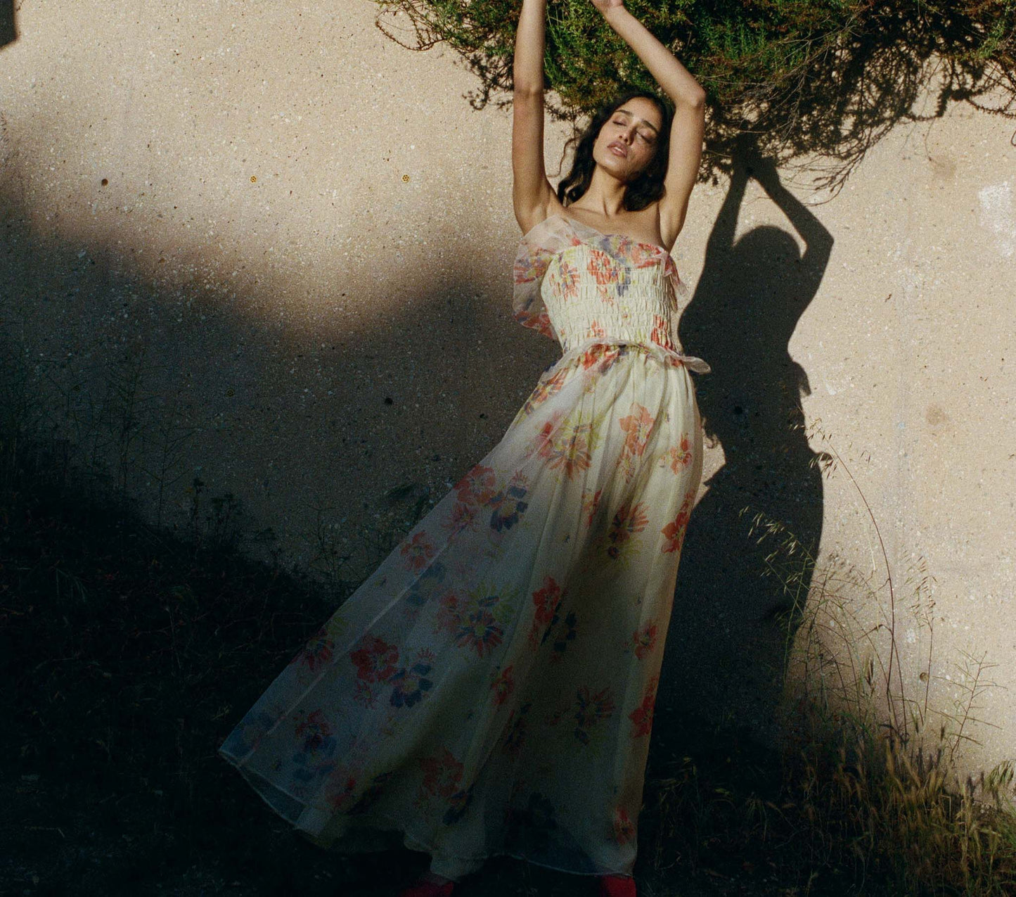 HMD -- AURELIE DRESS -- SWEET GARDENIA