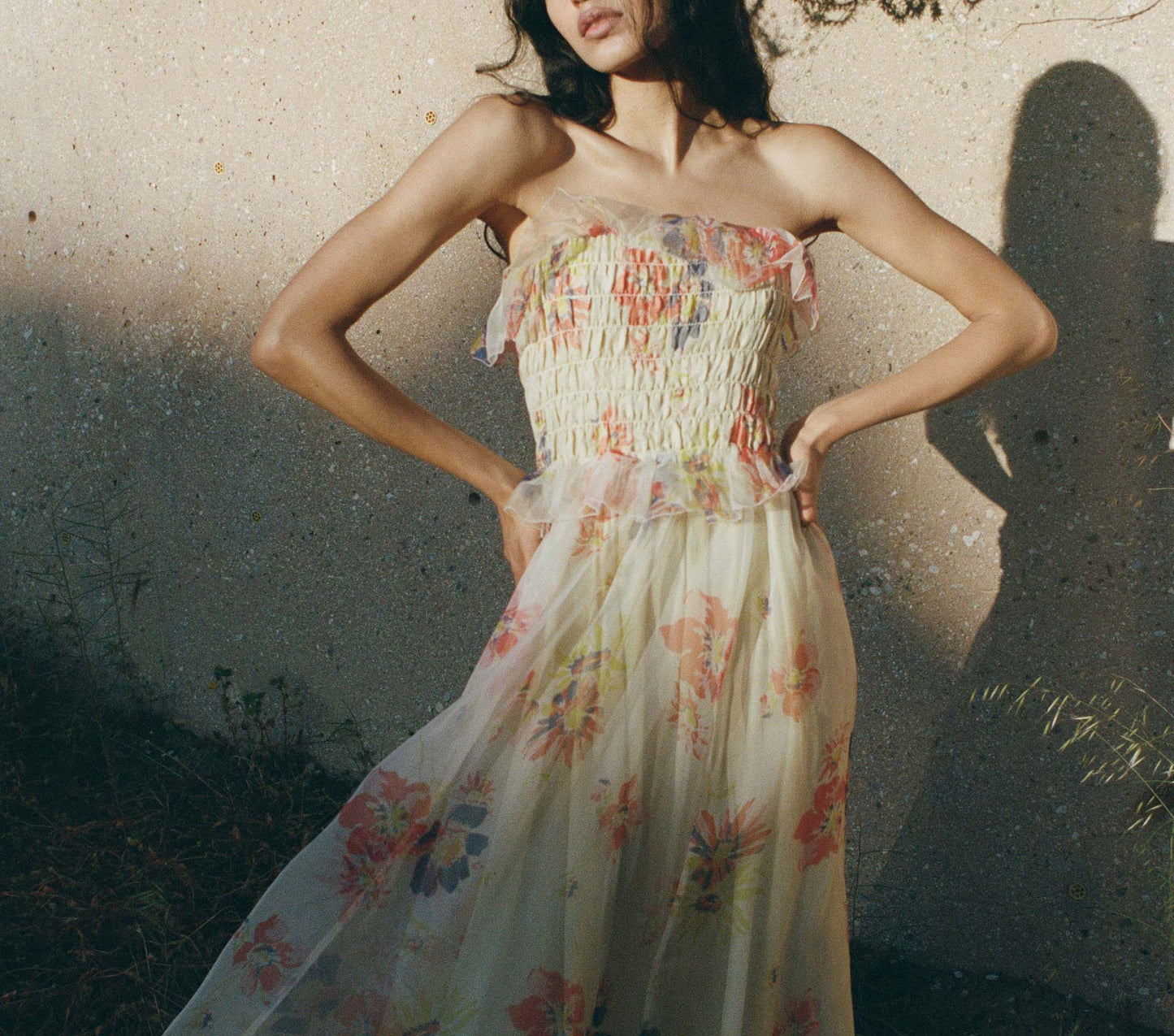 HMD -- AURELIE DRESS -- SWEET GARDENIA