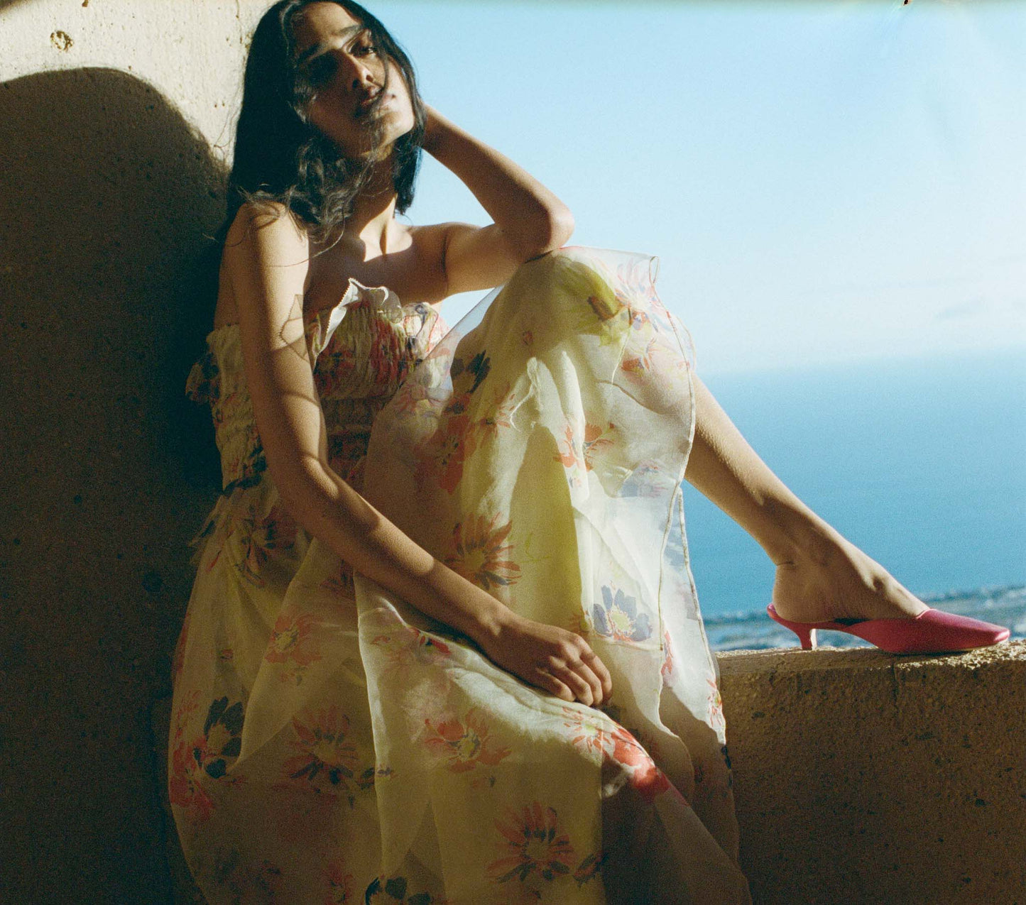 HMD -- AURELIE DRESS -- SWEET GARDENIA