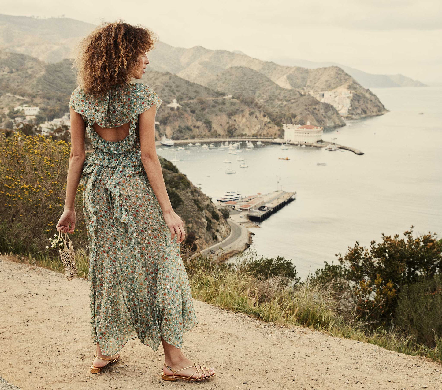 HMD -- AMBERSINE DRESS -- SARCELLE TASHA GARDEN