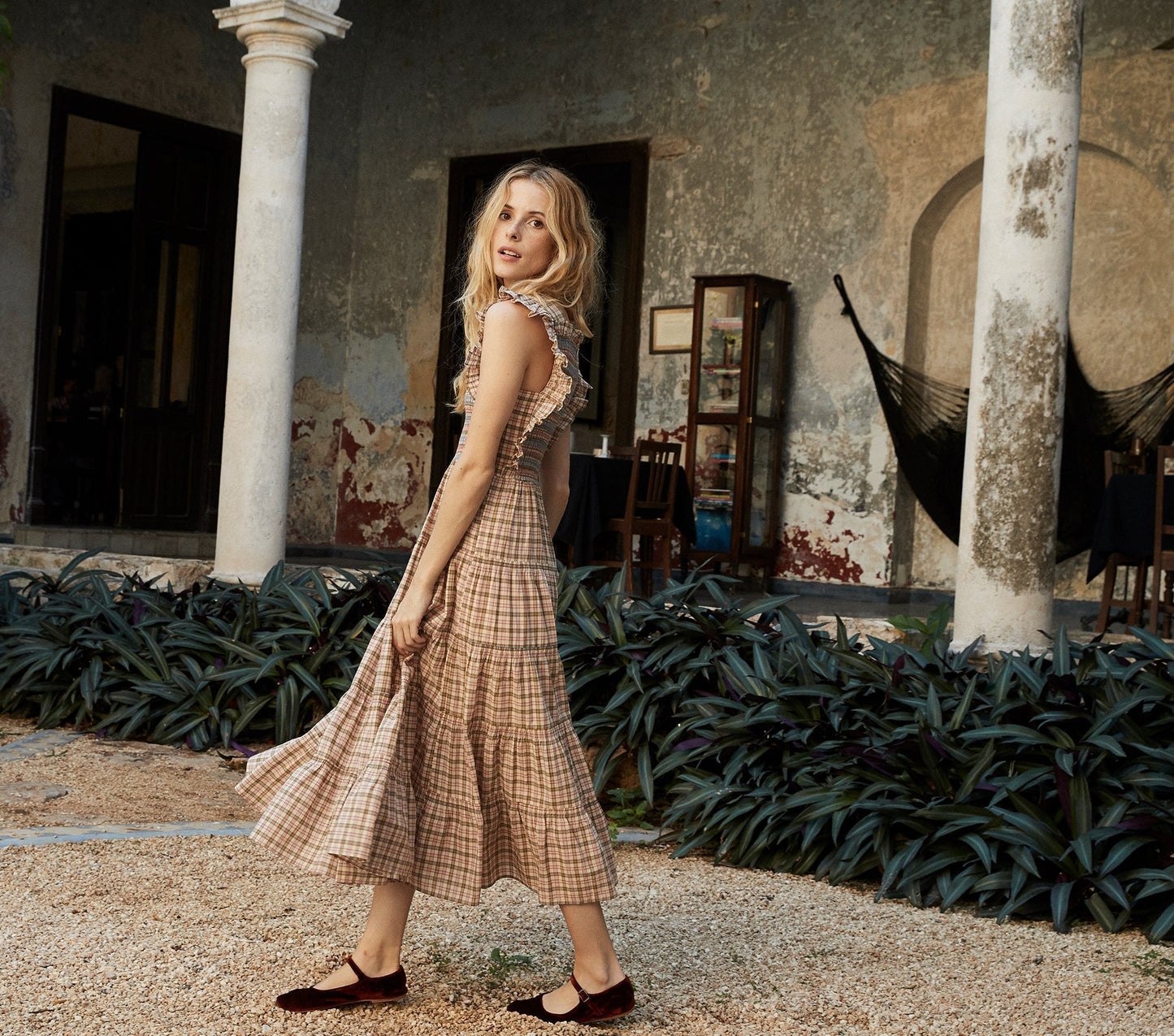 HMD -- ARBOR DRESS -- THE AUSTEN PLAID