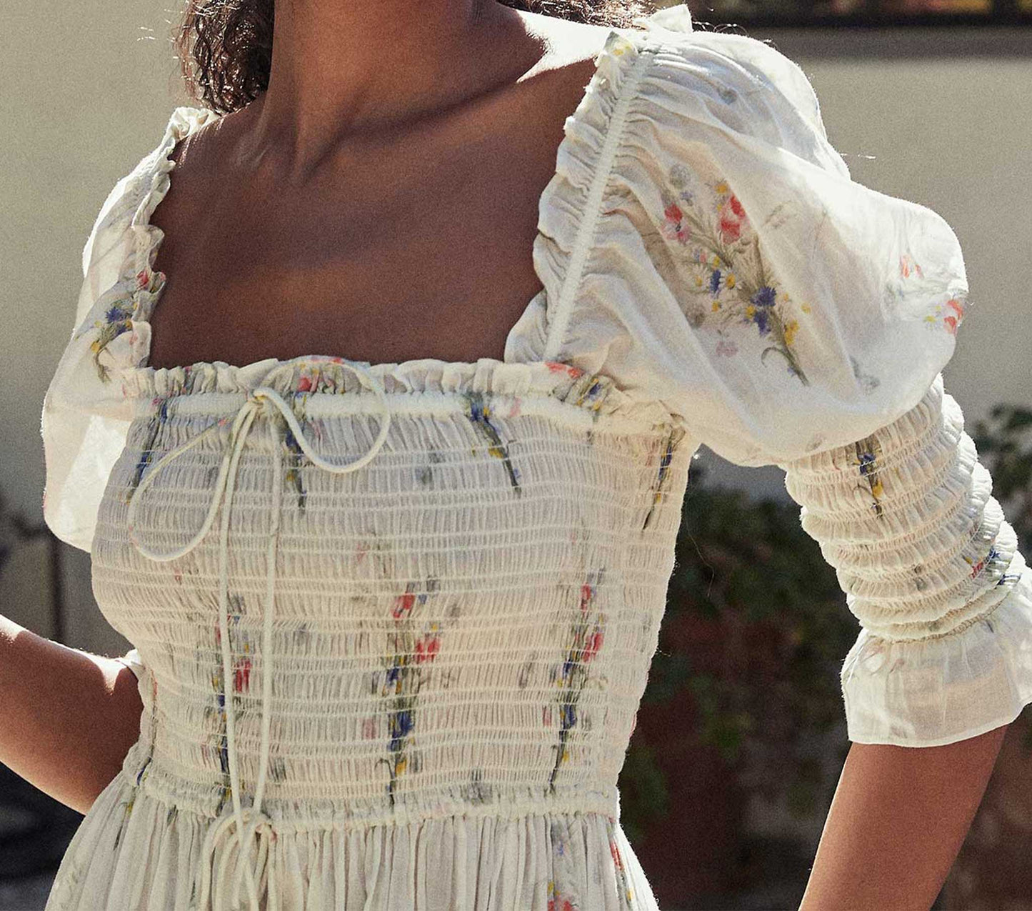 HMD -- BIJOU DRESS -- PAINTED BOUQUET