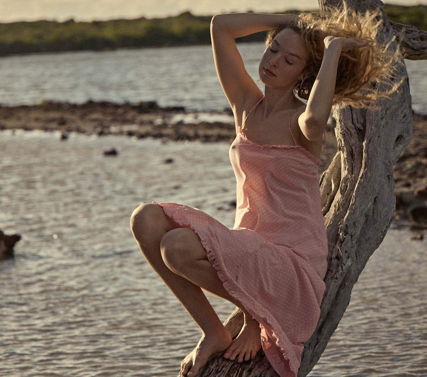 HMD -- CALSI DRESS -- CHERRY BLOSSOM DOT