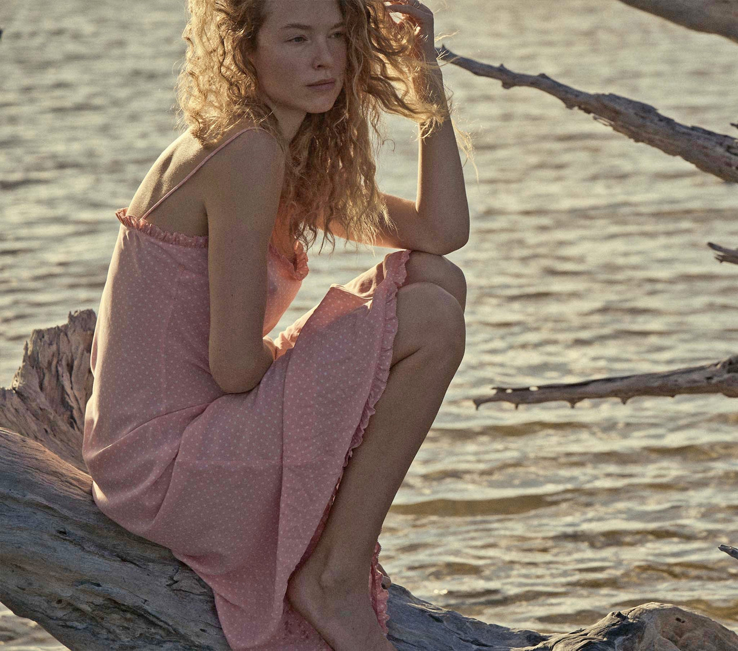 HMD -- CALSI DRESS -- CHERRY BLOSSOM DOT