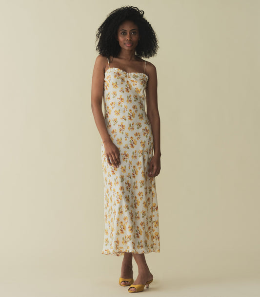 HMD -- CALSI DRESS -- AMBER FROLICKING FLORAL
