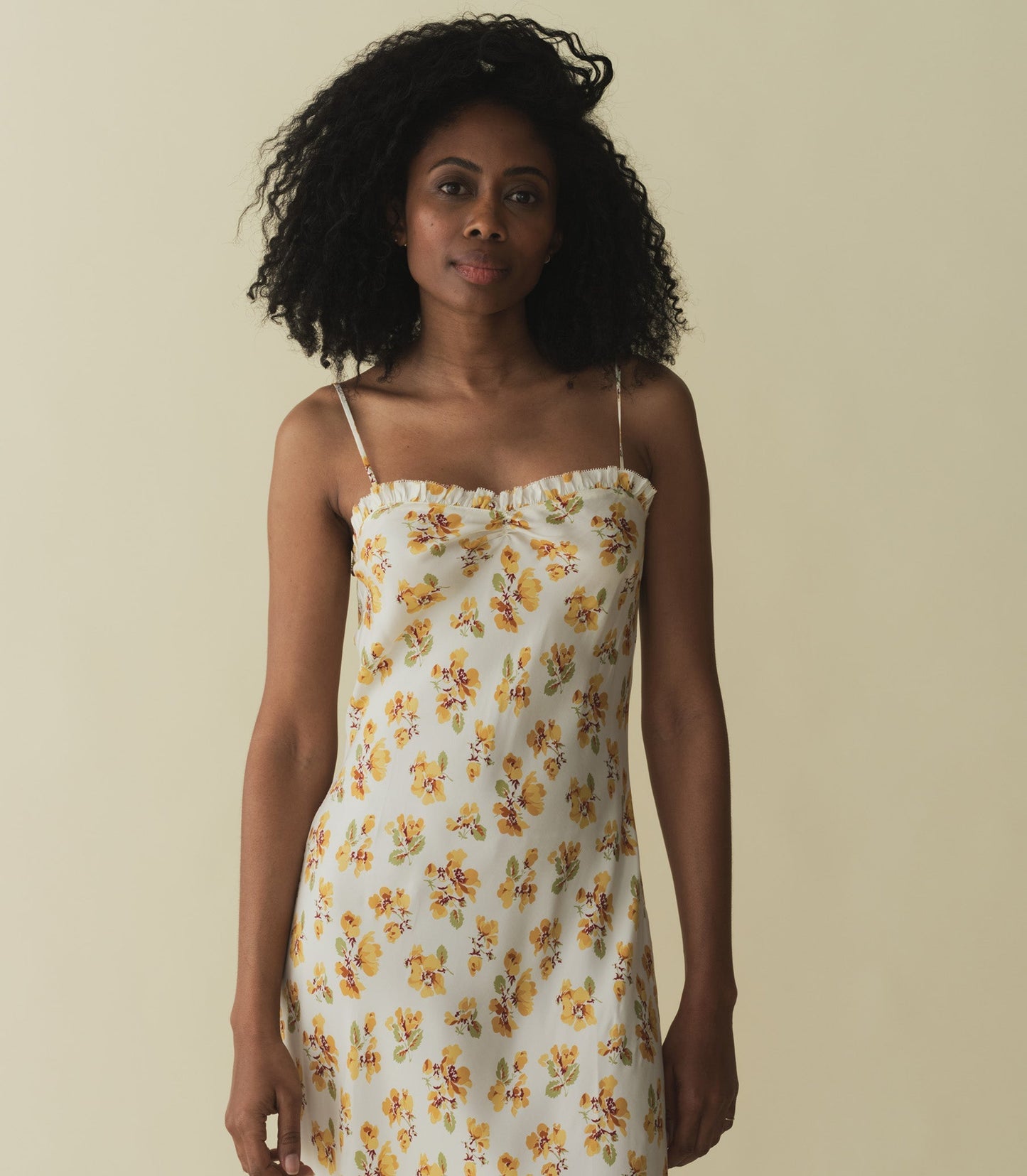 HMD -- CALSI DRESS -- AMBER FROLICKING FLORAL