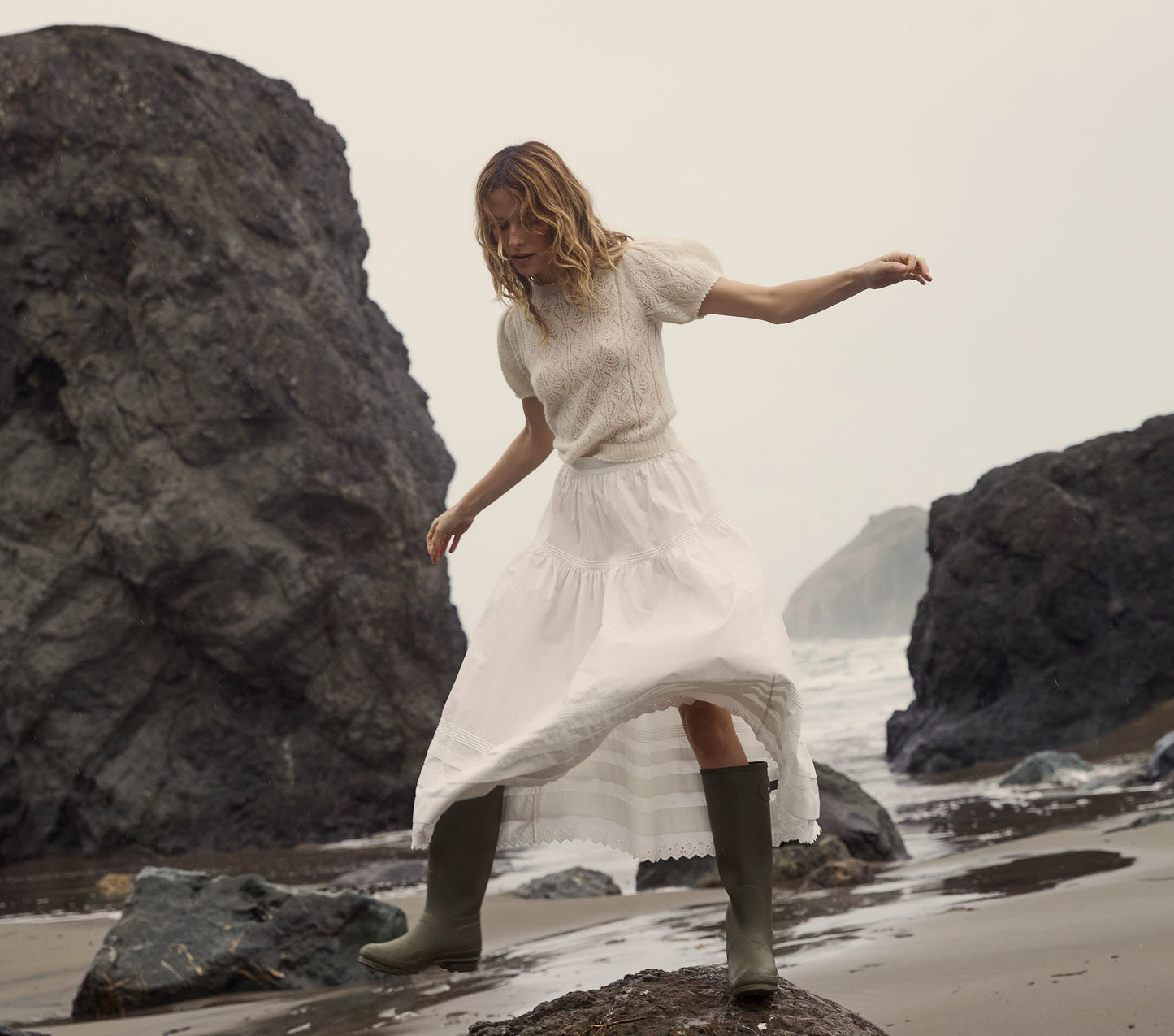 HMD -- SEBASTIANE SKIRT -- POWDER