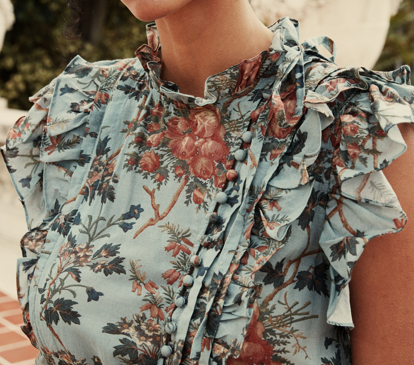 HMD -- CARNATION DRESS -- BLUEBELL SUMMER FLORAL