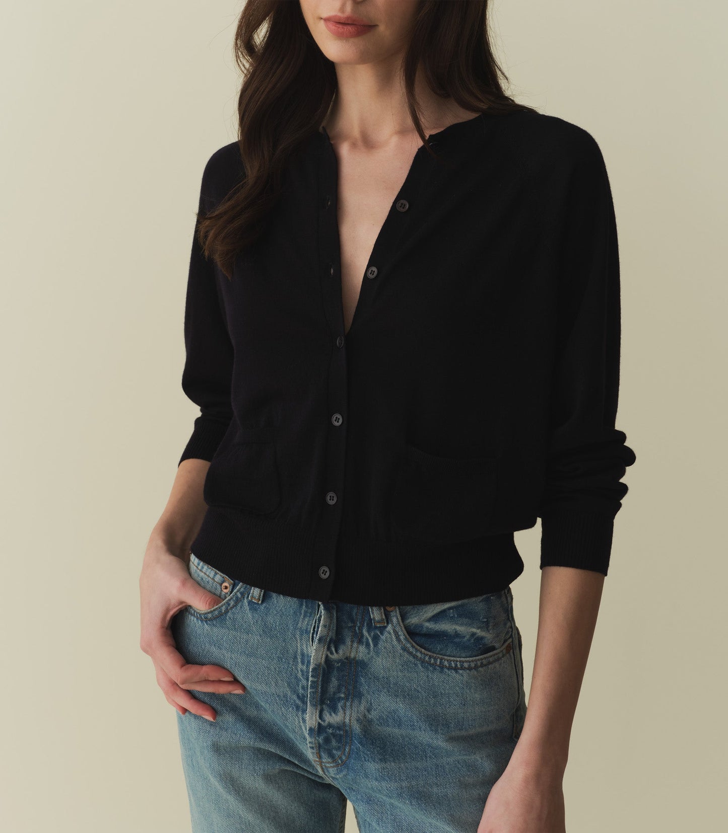 HMD -- CELINE CARDIGAN -- DARK NAVY