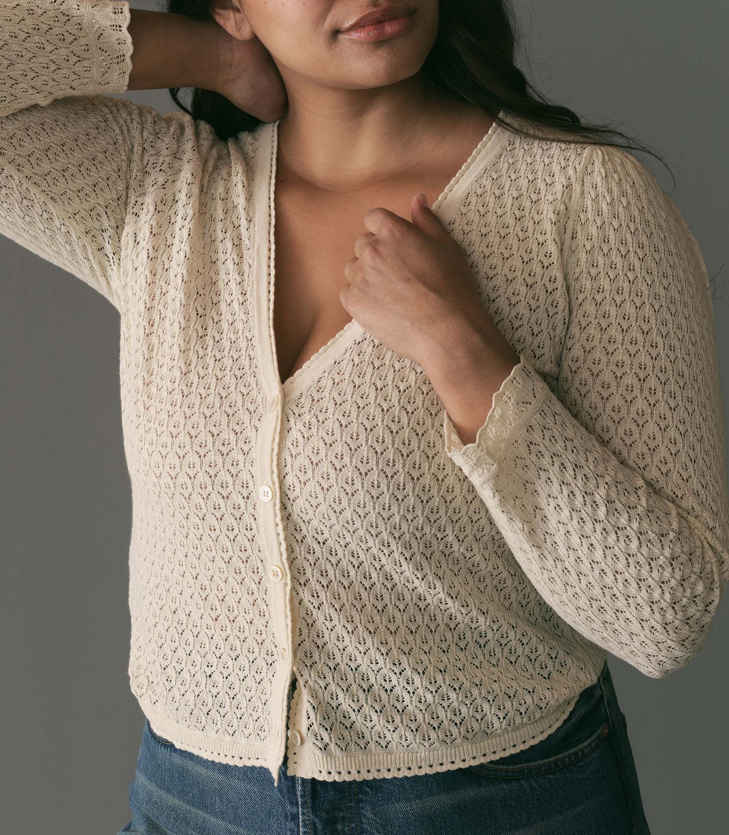 HMD -- CHANDEL CARDIGAN -- IVORY