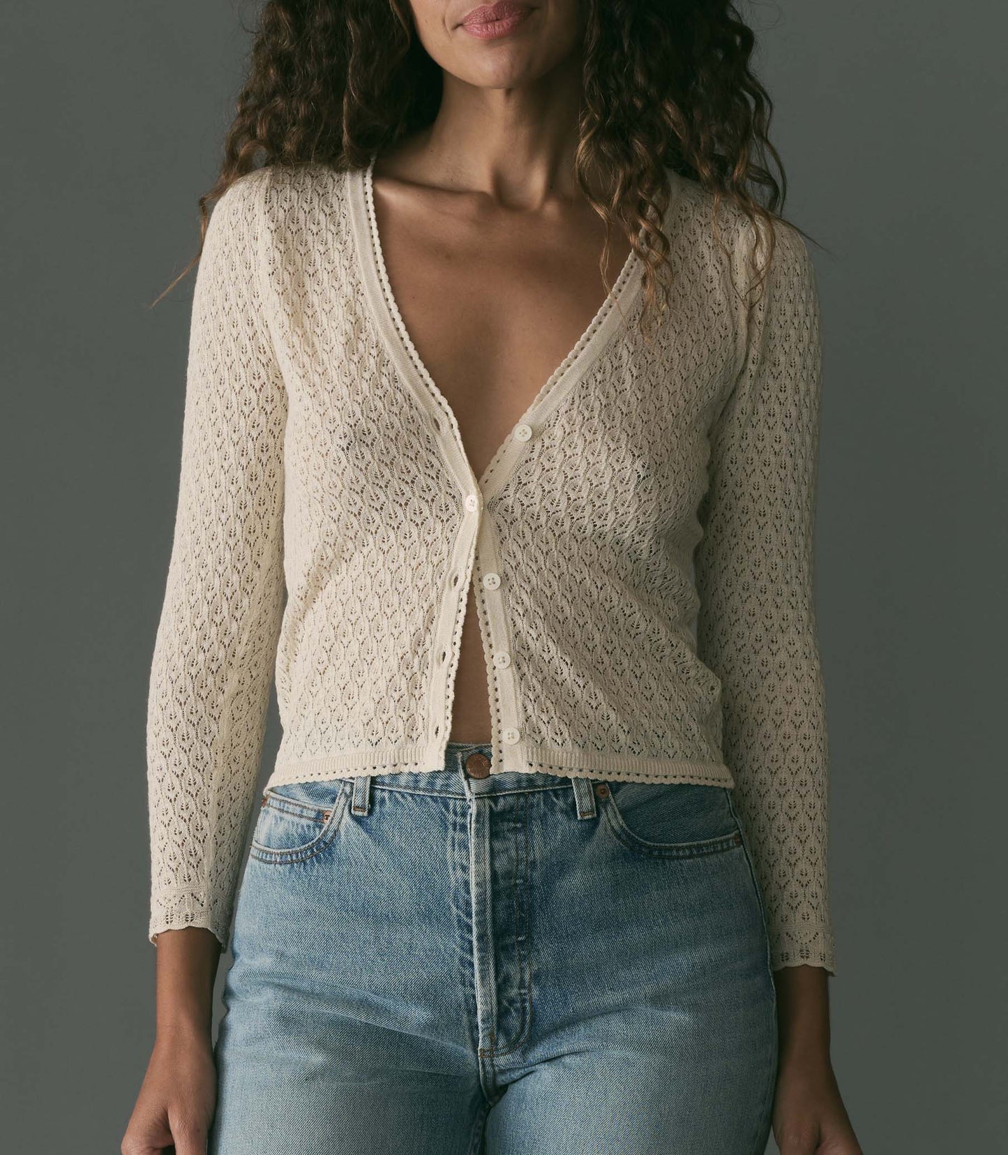 HMD -- CHANDEL CARDIGAN -- IVORY