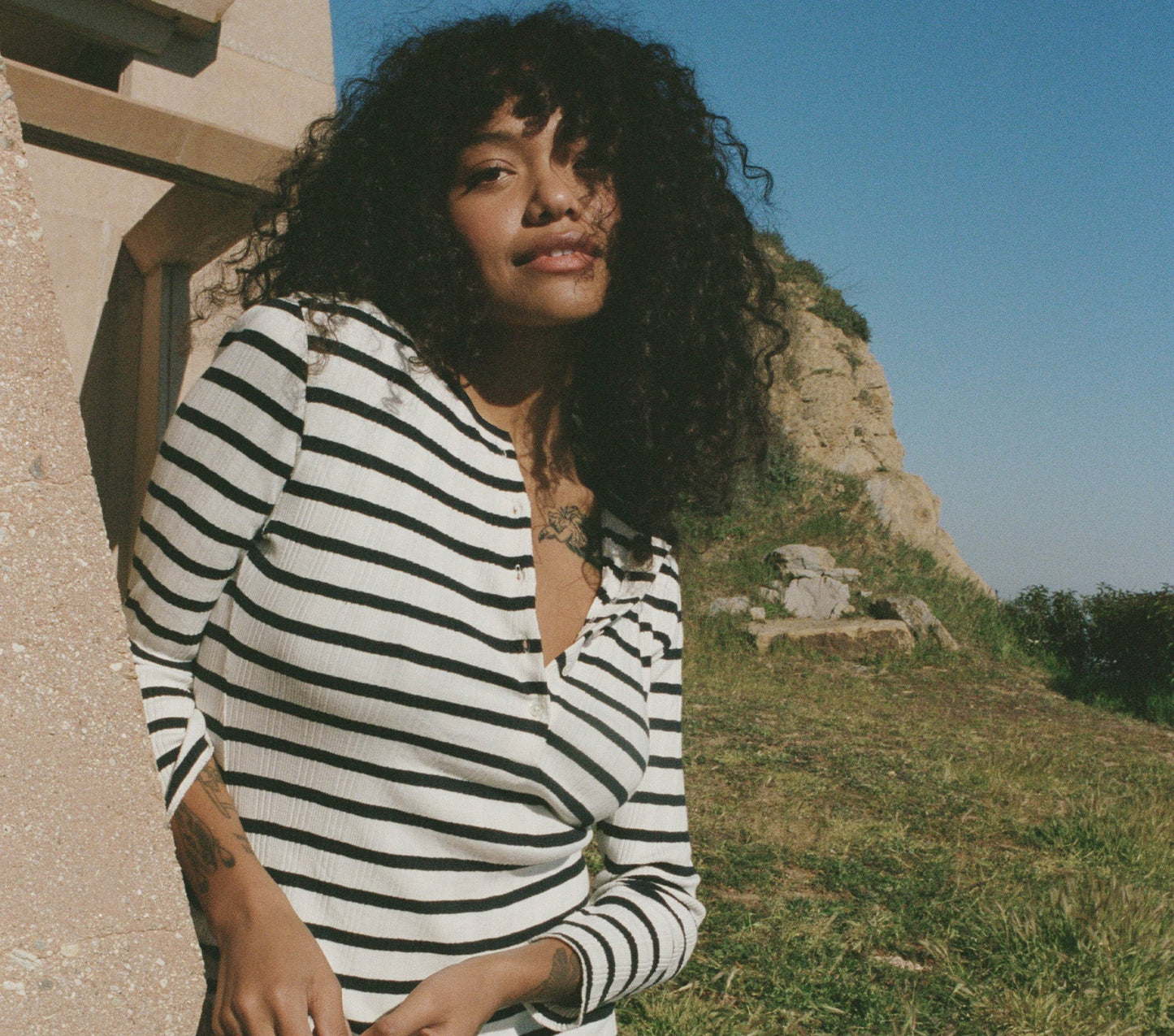 HMD -- COMO DRESS -- MARINA SAN SIMEON STRIPE