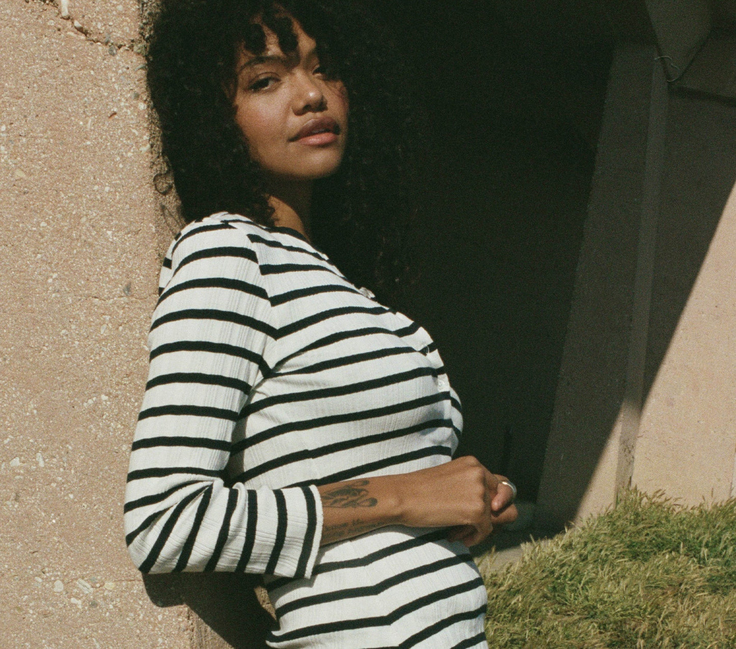 HMD -- COMO DRESS -- MARINA SAN SIMEON STRIPE