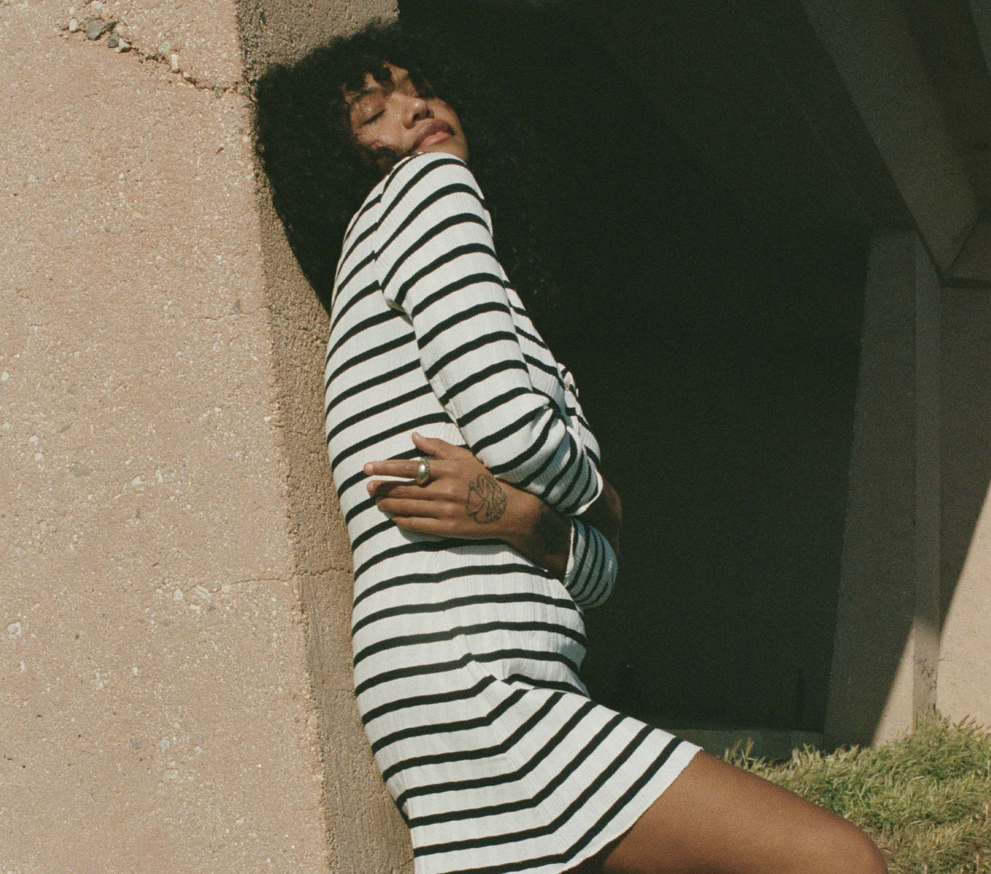 HMD -- COMO DRESS -- MARINA SAN SIMEON STRIPE