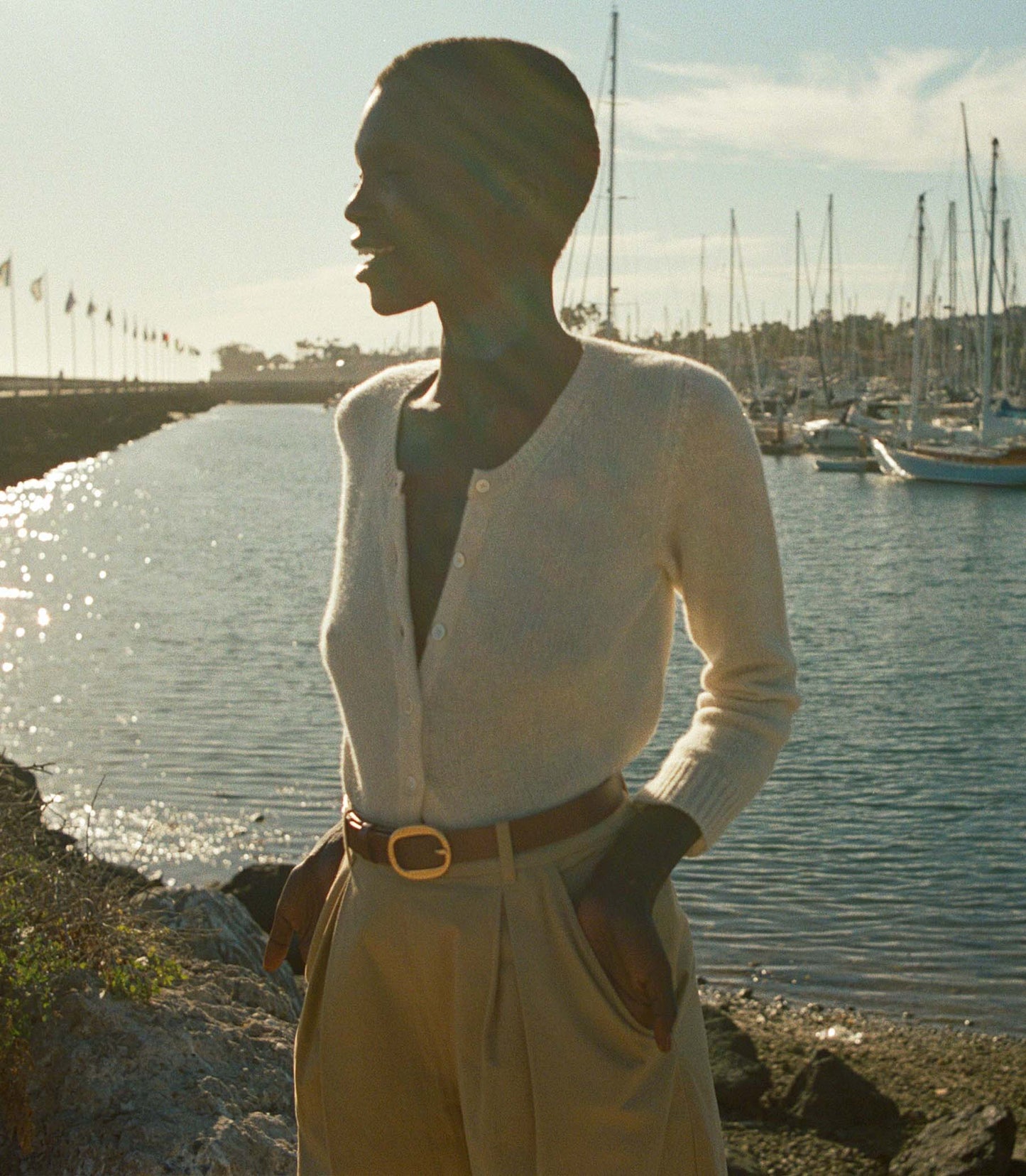 HMD -- DANAE CARDIGAN -- DOGWOOD