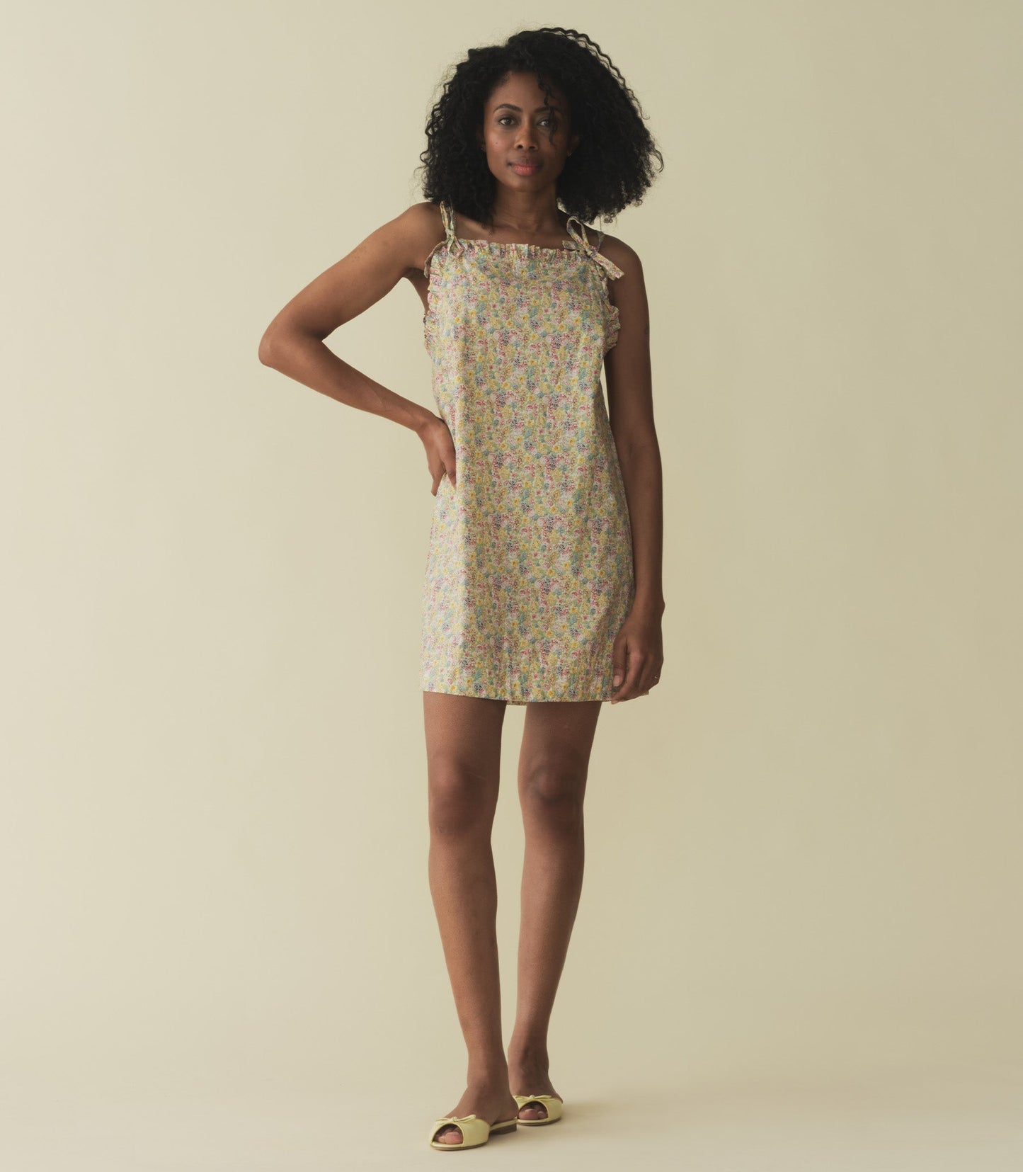 HMD -- DEE DRESS -- CHRYSANTHEMUM SKY FLORAL