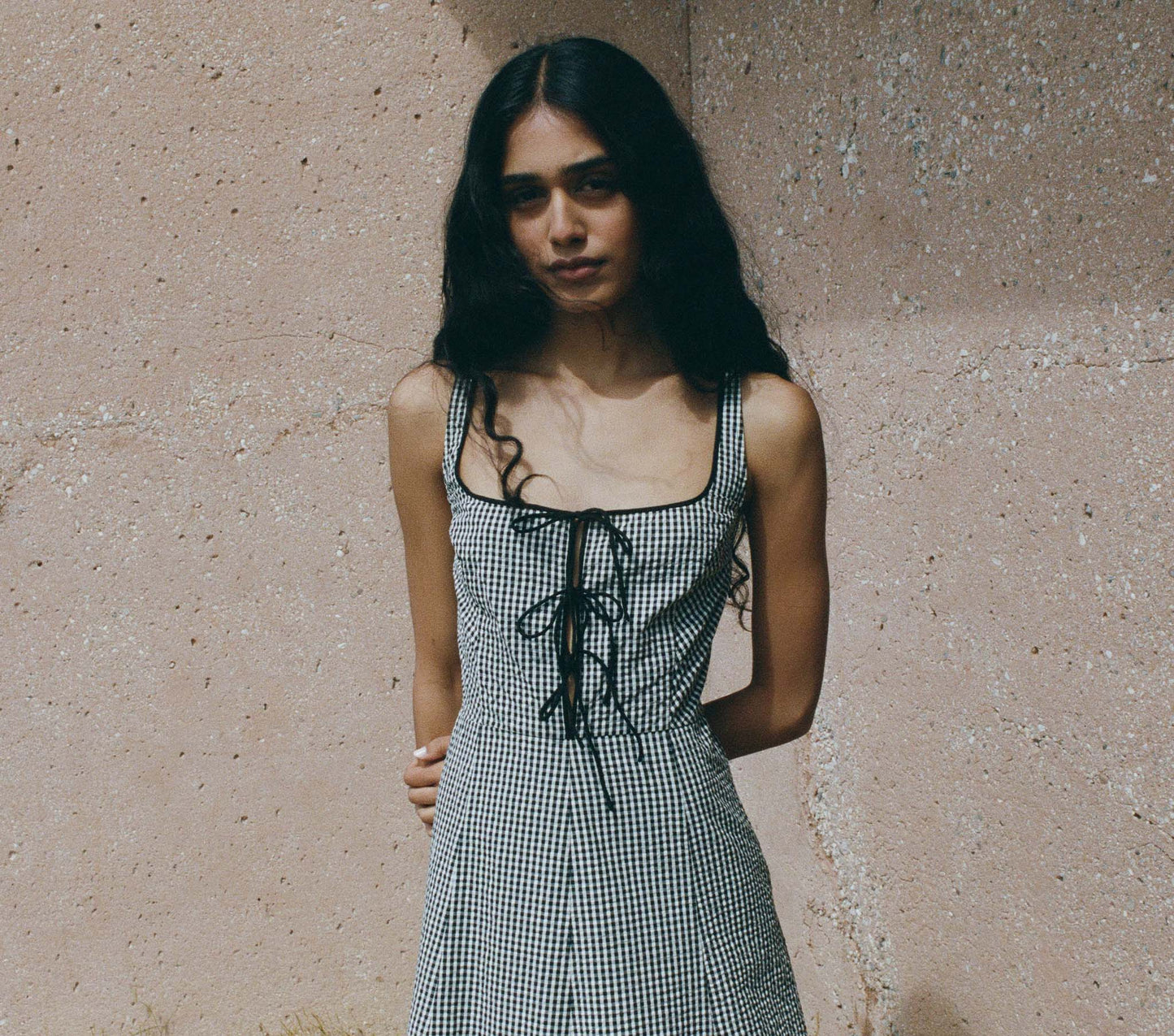 HMD -- DELANEY DRESS -- LA MADDALENA GINGHAM