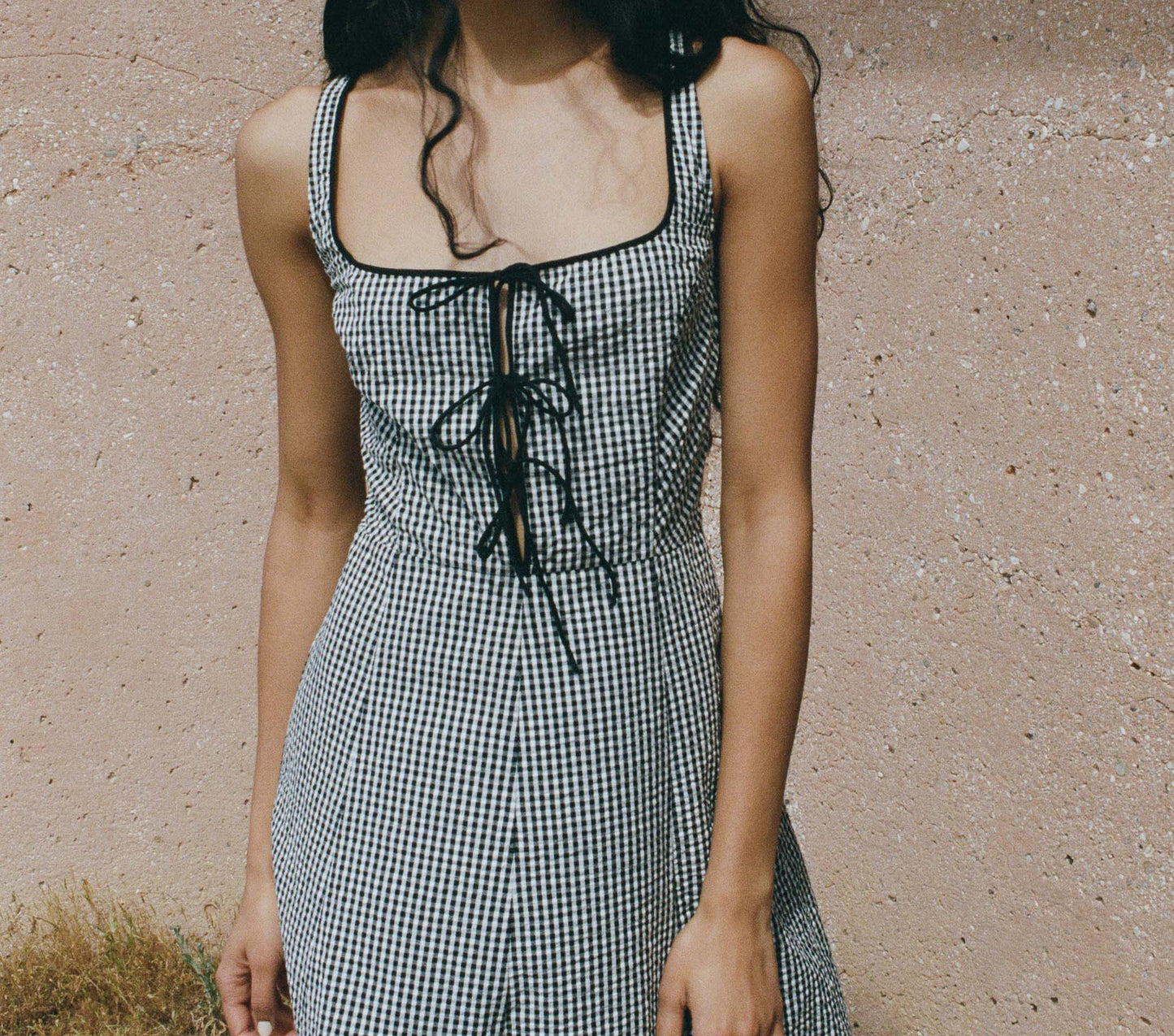 HMD -- DELANEY DRESS -- LA MADDALENA GINGHAM