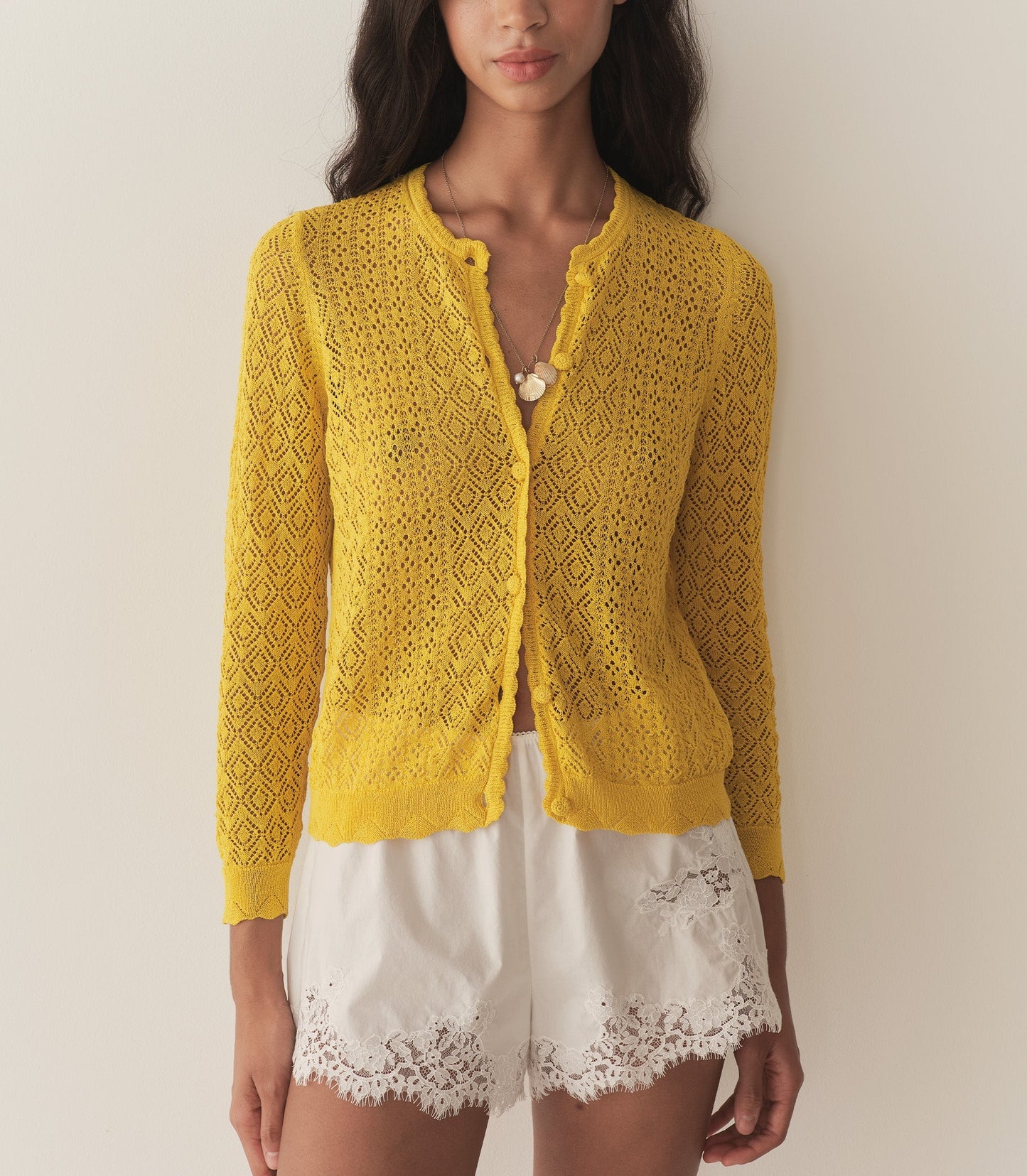 DIANE CARDIGAN -- CITRUS