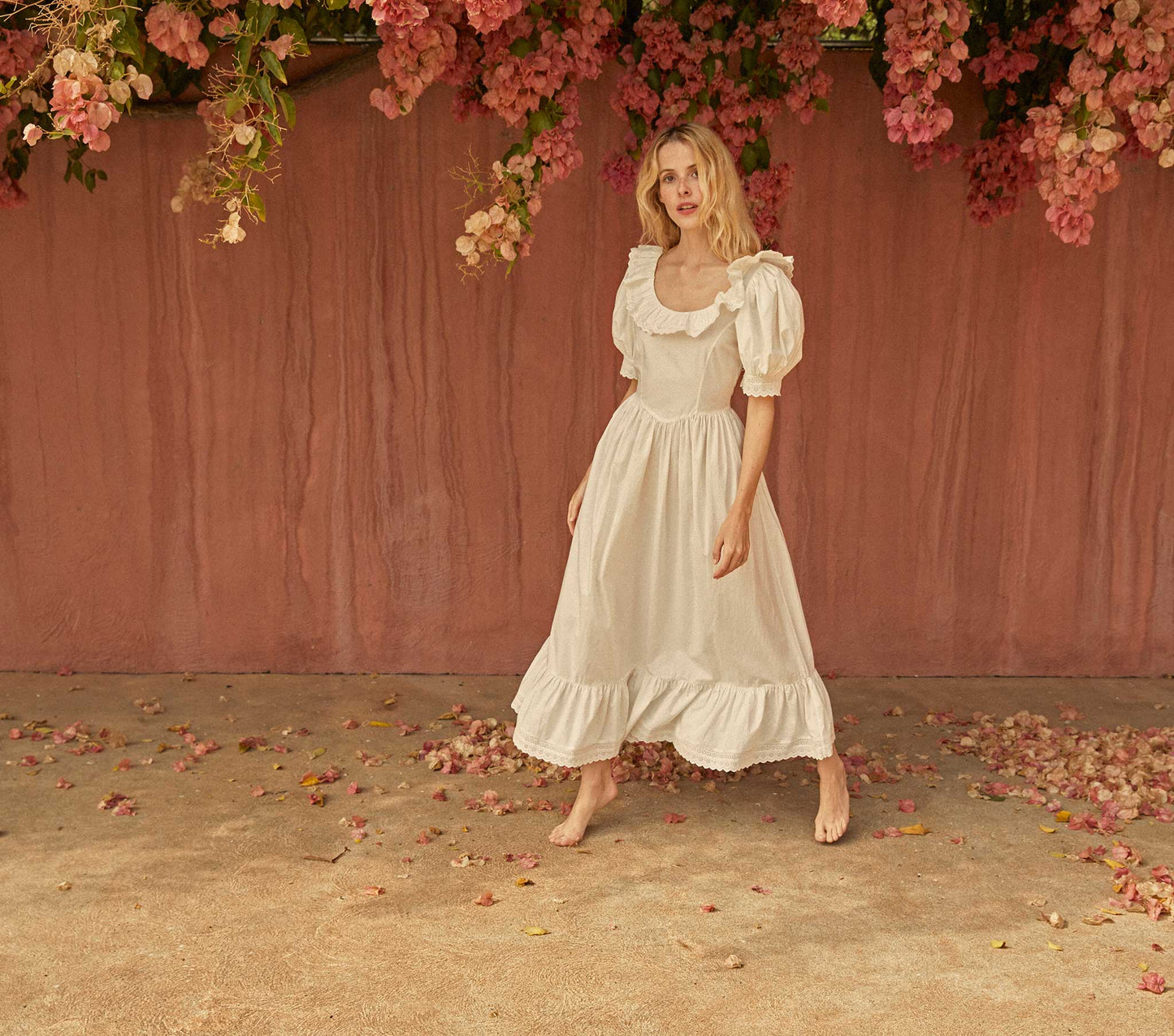 HMD -- LUPINE DRESS -- POWDER