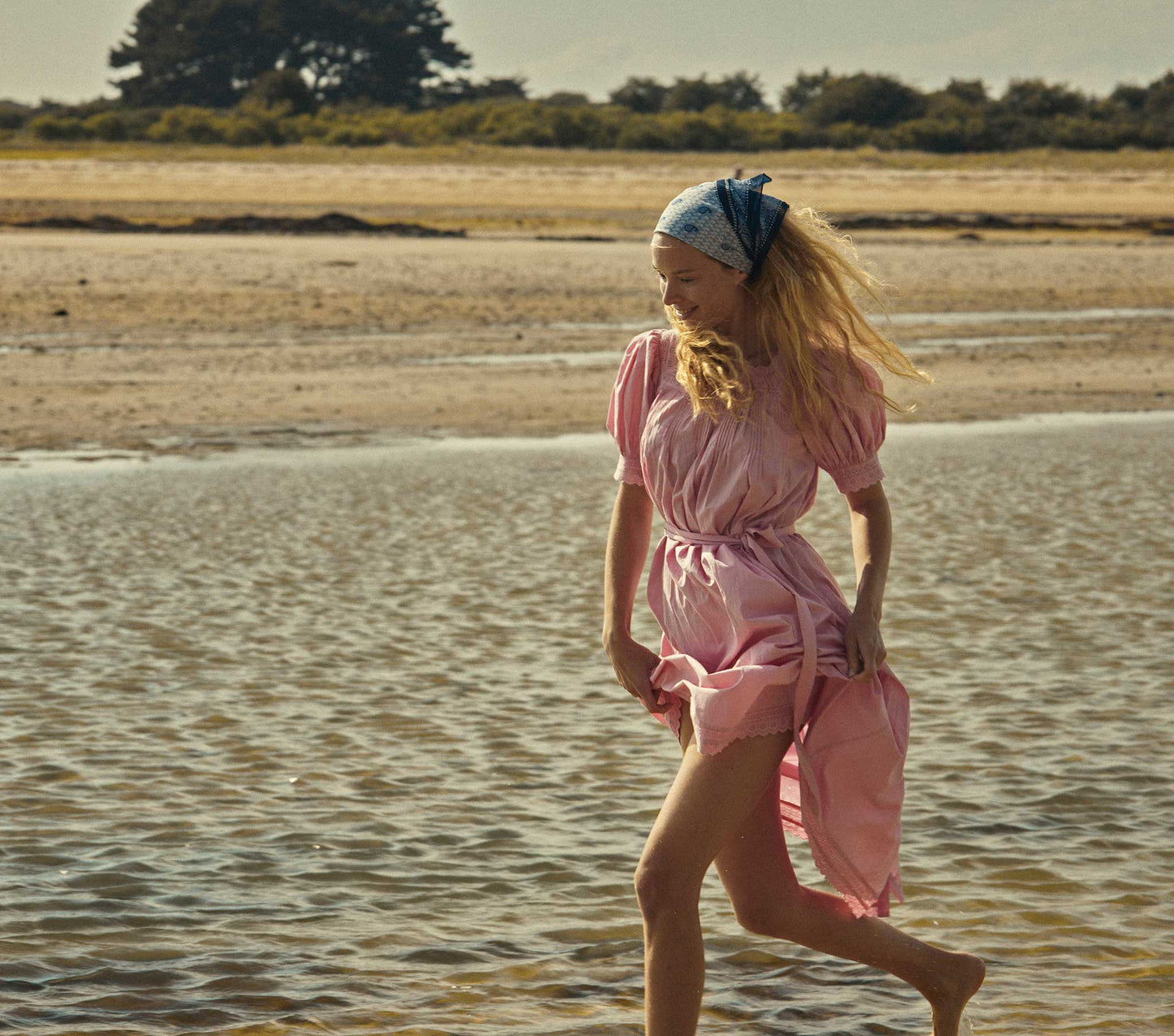 HMD -- MIGNONETTE DRESS -- ROSE BLOOM